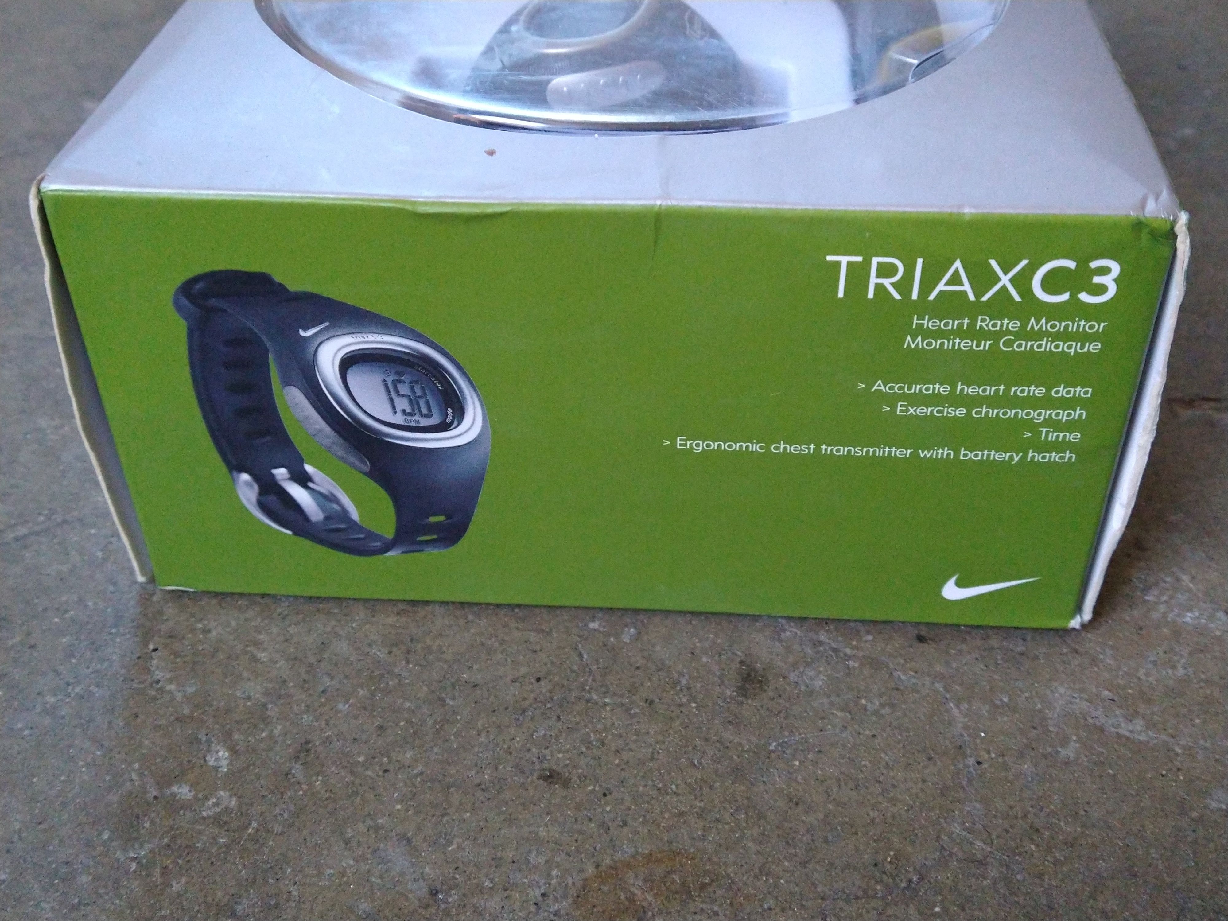 Nike Nike Watch Triax C3 Lipton Rubber Digital Wristwatch Sport Size ONE SIZE - 17 Thumbnail