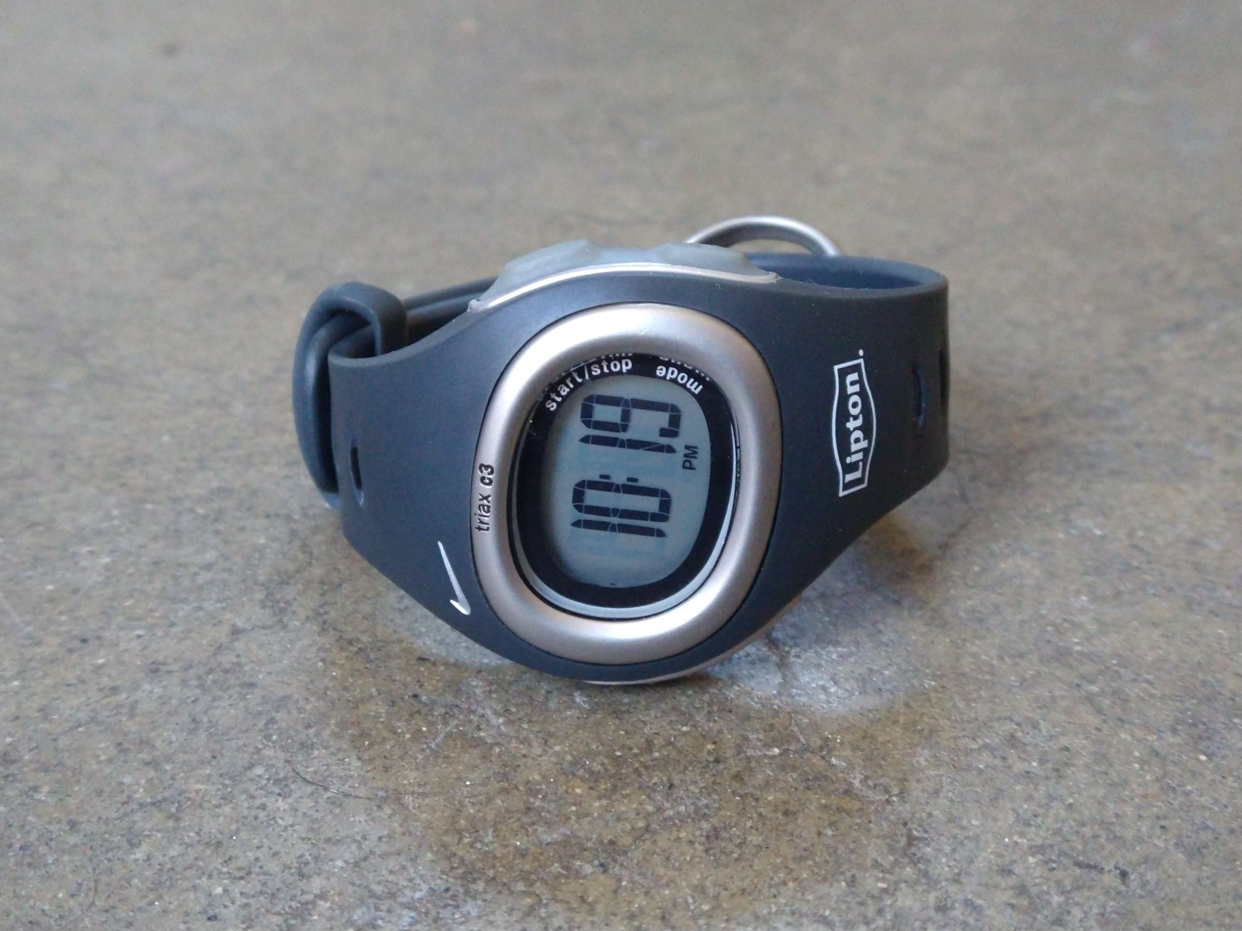 Nike Nike Watch Triax C3 Lipton Rubber Digital Wristwatch Sport Size ONE SIZE - 3 Thumbnail
