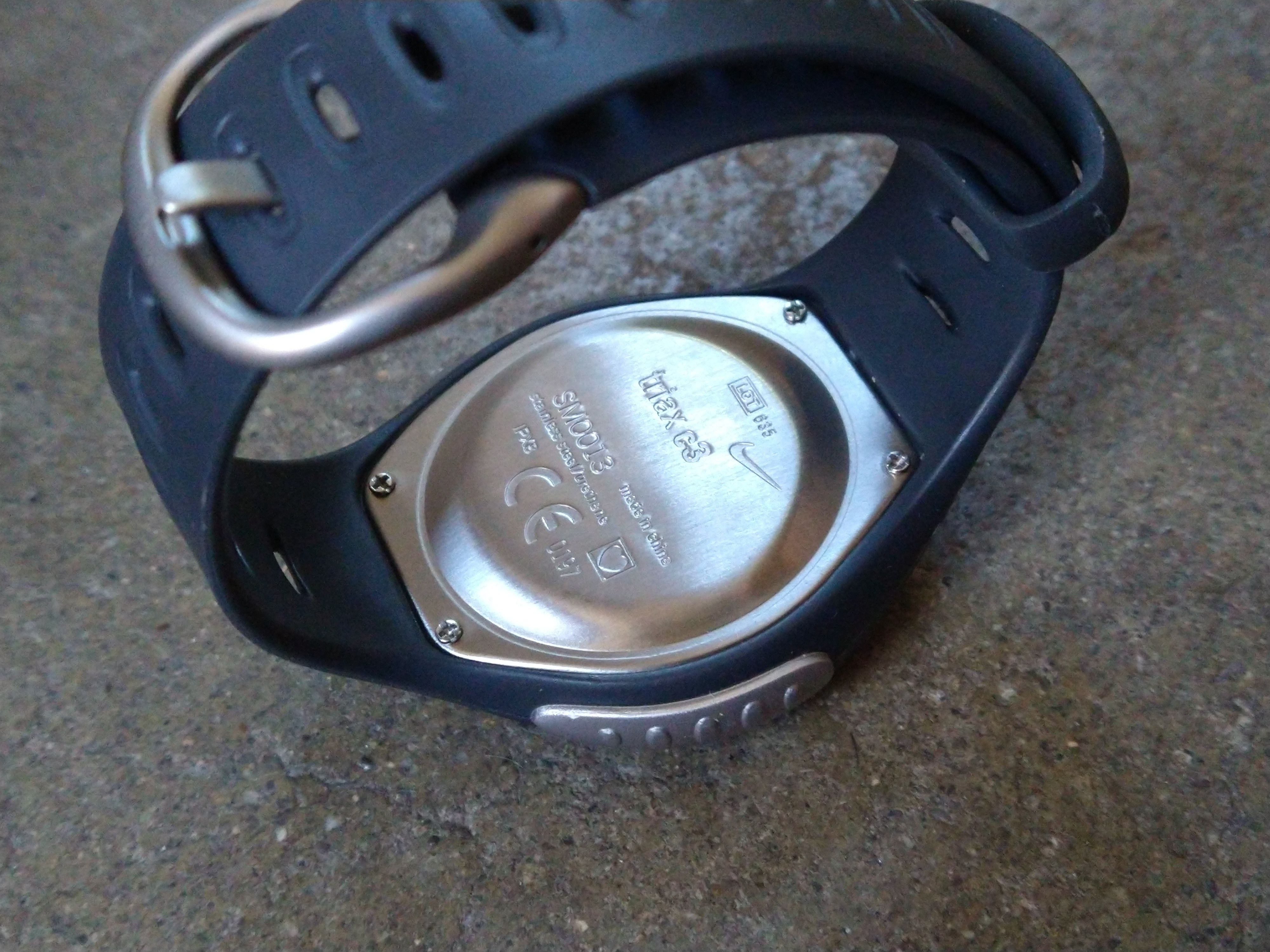 Nike Nike Watch Triax C3 Lipton Rubber Digital Wristwatch Sport Size ONE SIZE - 9 Thumbnail