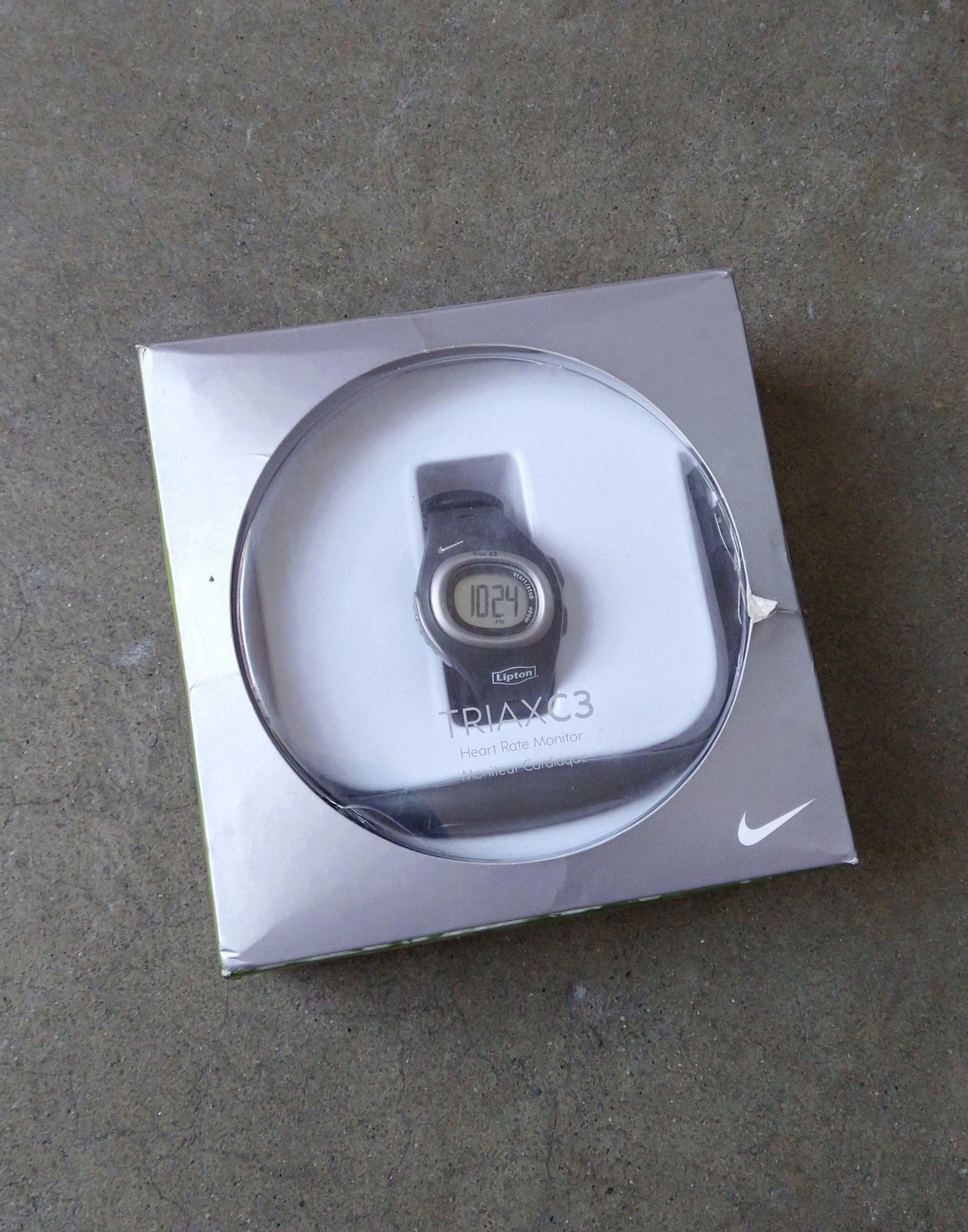 Nike Nike Watch Triax C3 Lipton Rubber Digital Wristwatch Sport Size ONE SIZE - 2 Thumbnail