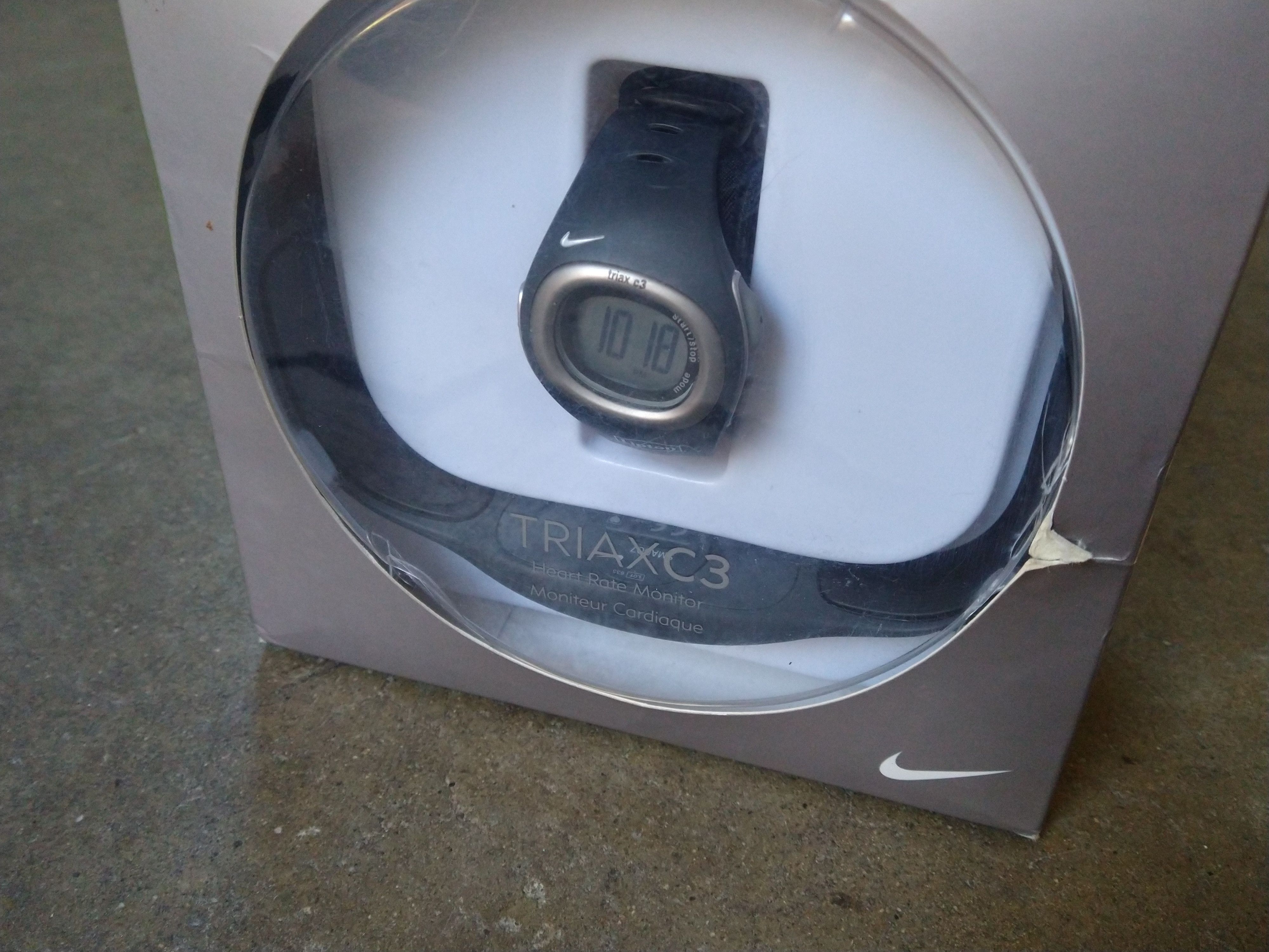 Nike Nike Watch Triax C3 Lipton Rubber Digital Wristwatch Sport Size ONE SIZE - 13 Thumbnail