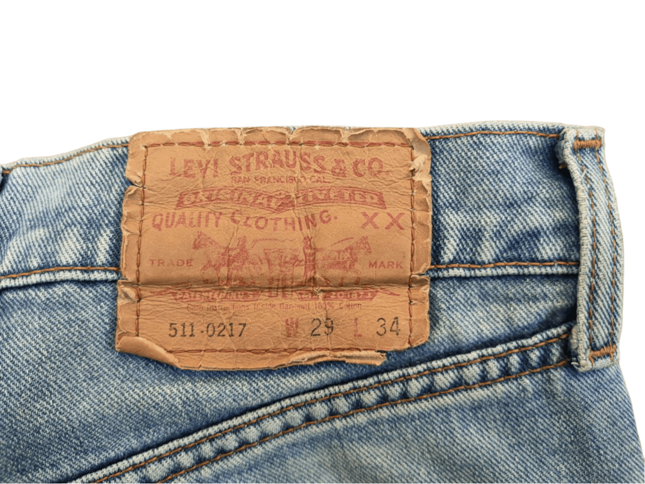 Levi's Vintage Levi's 511-0217 Denim Size US 29 - 5 Thumbnail