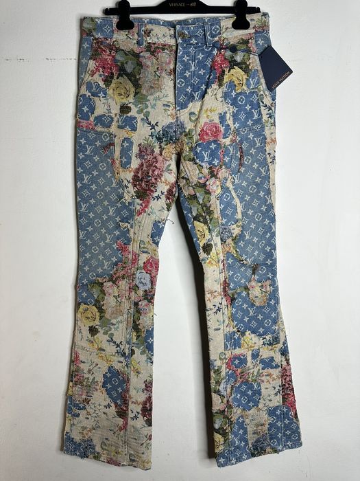 Louis Vuitton Virgil Floar Workwear Denim Carpenter Pants in Blue -  clothing & accessories - by owner - apparel sale 