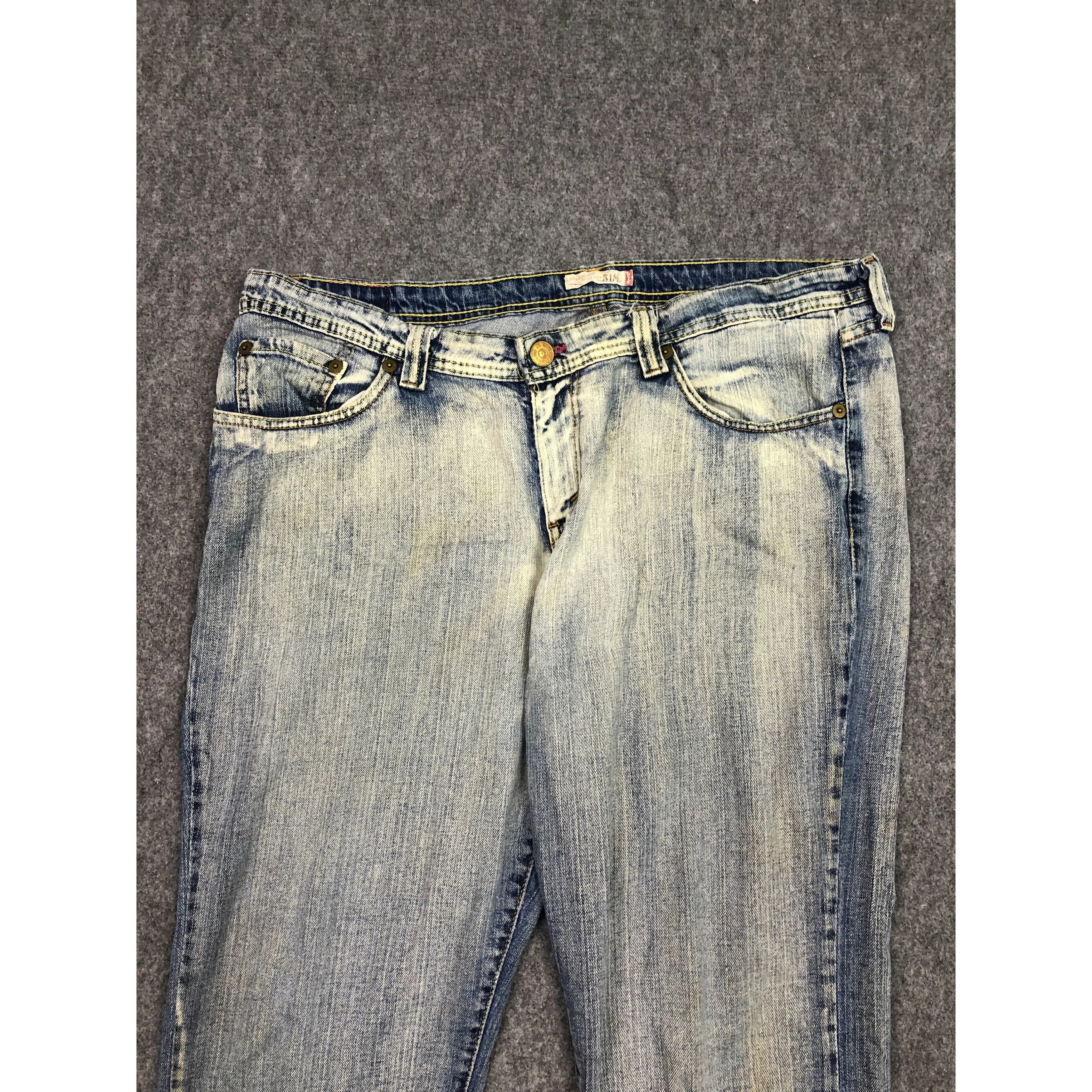Levi's Vintage Sun Faded Levis 518 Jeans Bootcut Flared DP0392 Size US 42 / EU 58 - 3 Thumbnail