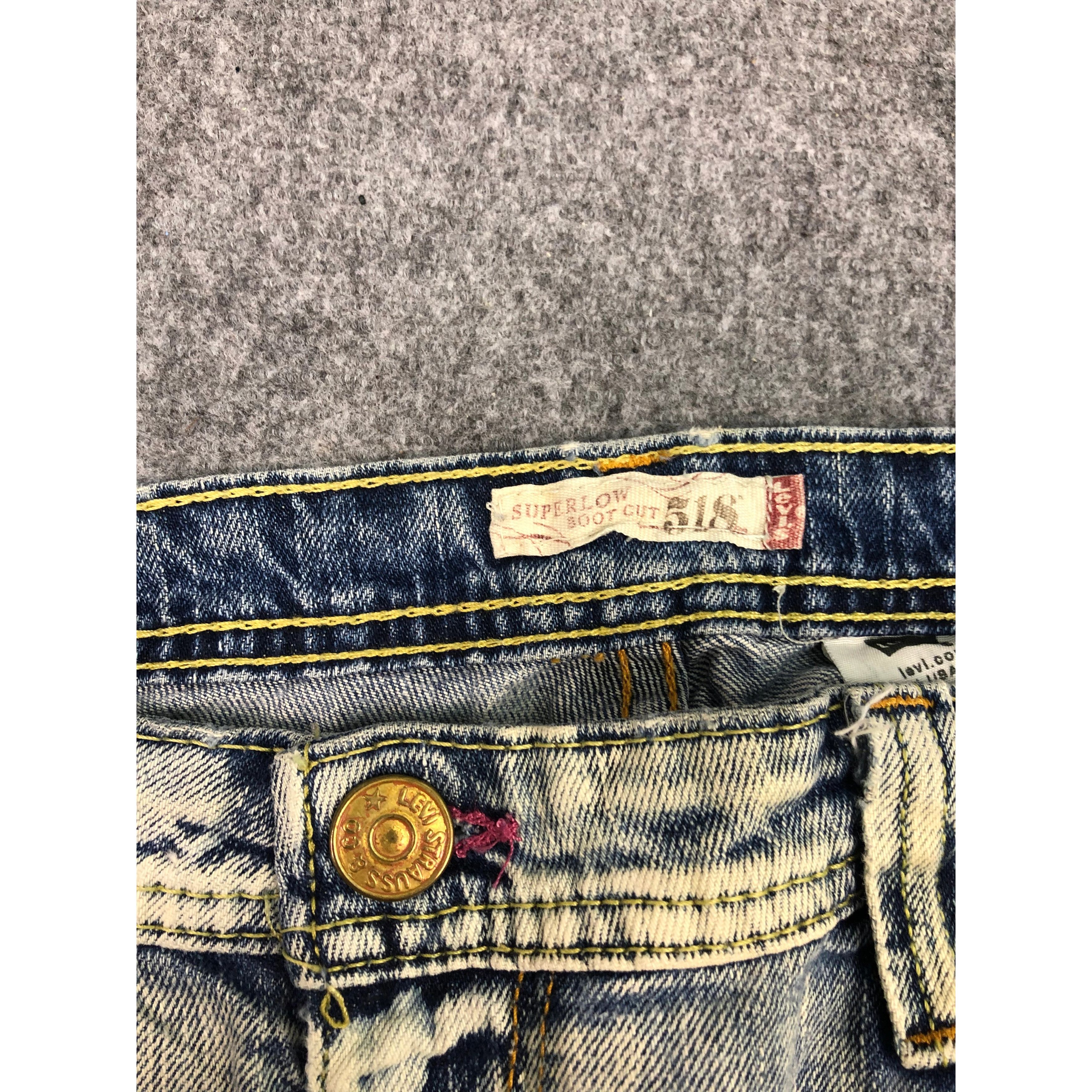 Levi's Vintage Sun Faded Levis 518 Jeans Bootcut Flared DP0392 Size US 42 / EU 58 - 5 Thumbnail