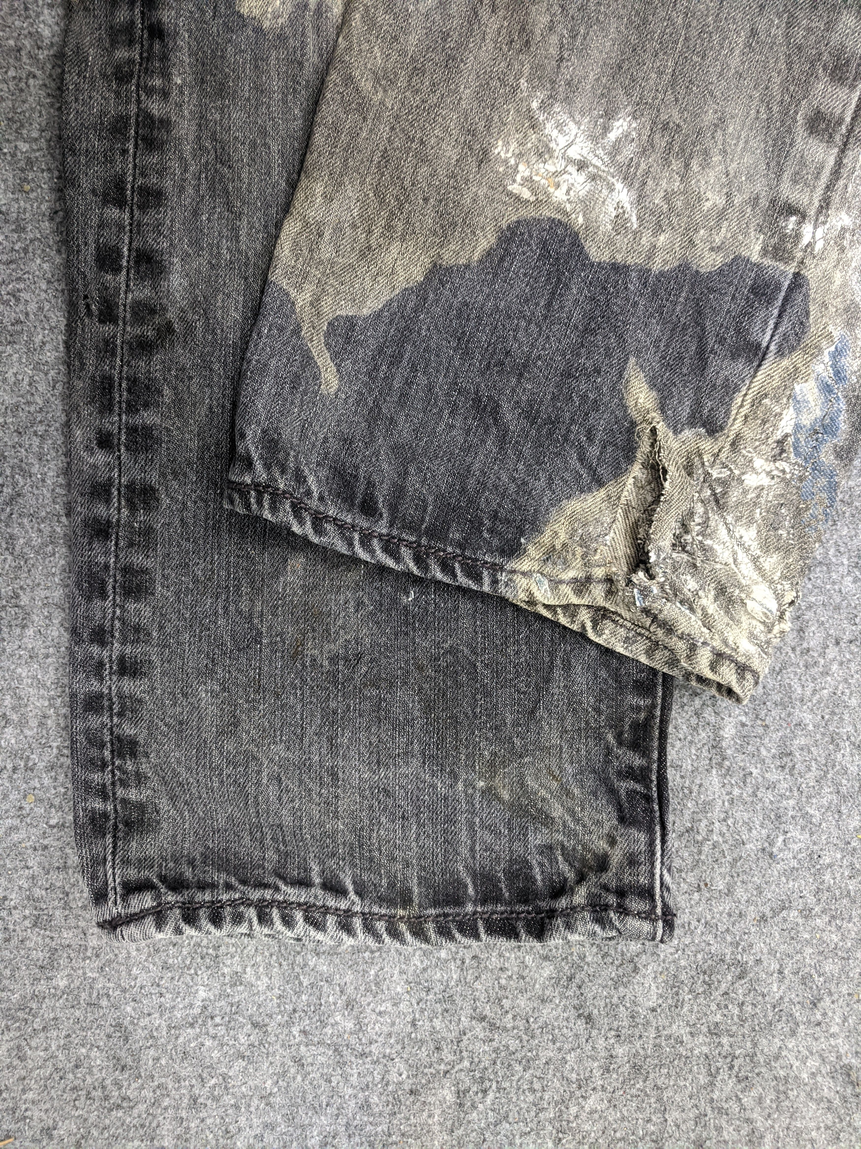 Levi's Vintage Levis 501 Distressed Jeans DP0691 Size US 32 / EU 48 - 9 Thumbnail