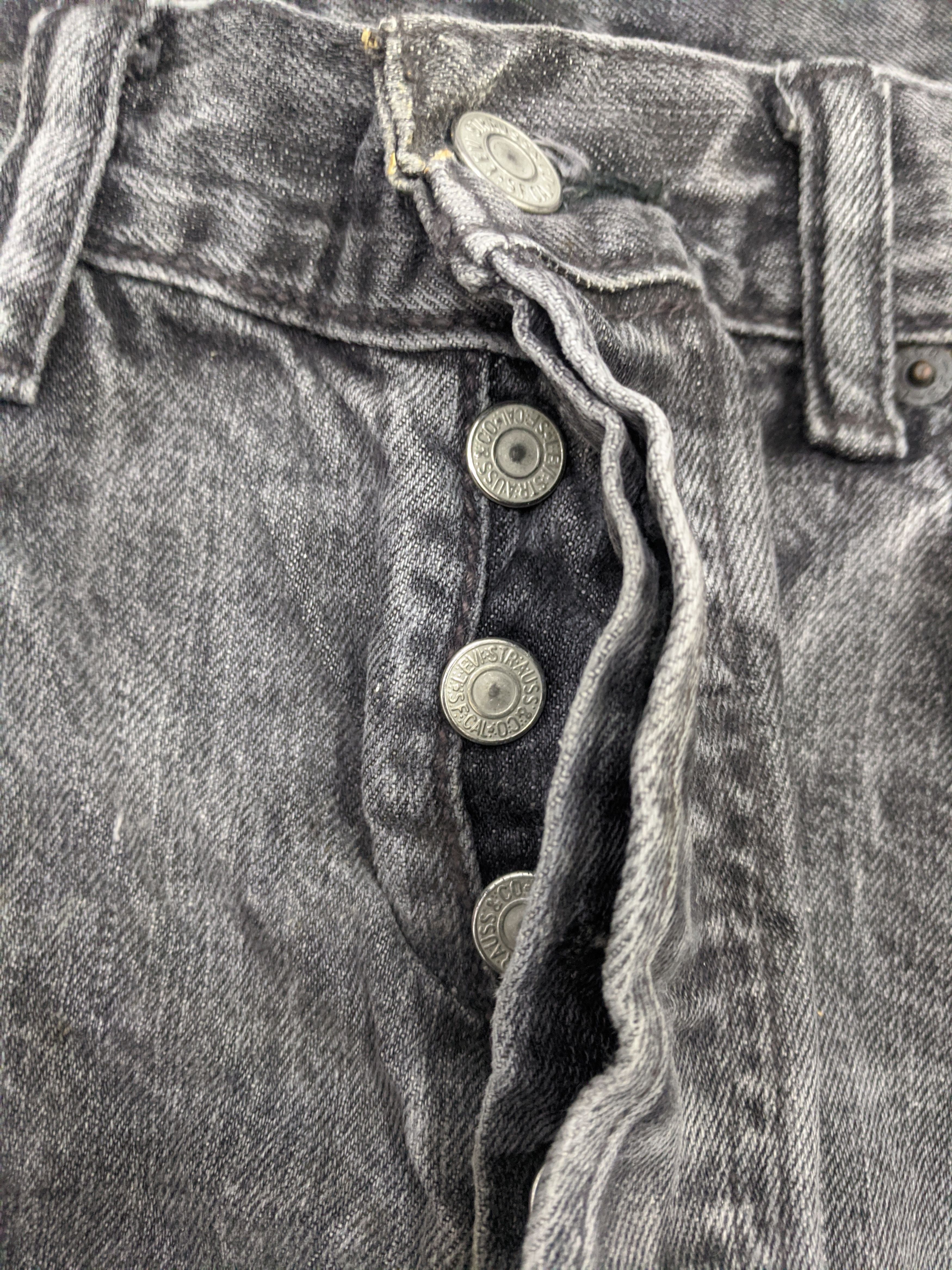 Levi's Vintage Levis 501 Distressed Jeans DP0691 Size US 32 / EU 48 - 8 Thumbnail