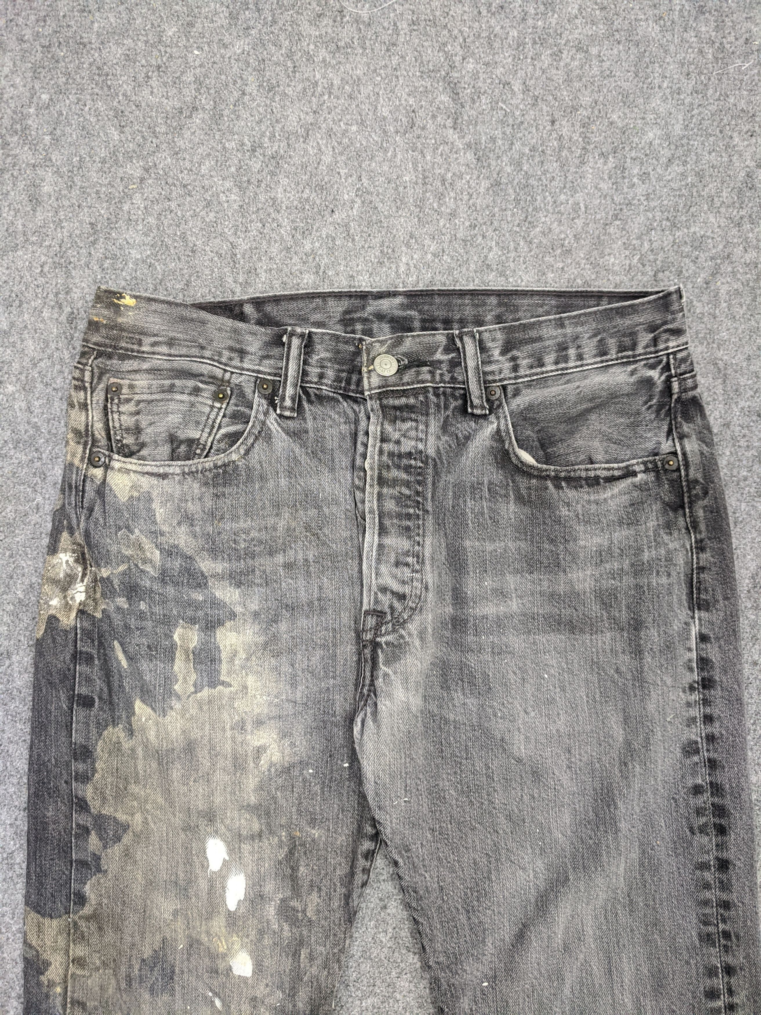 Levi's Vintage Levis 501 Distressed Jeans DP0691 Size US 32 / EU 48 - 2 Thumbnail