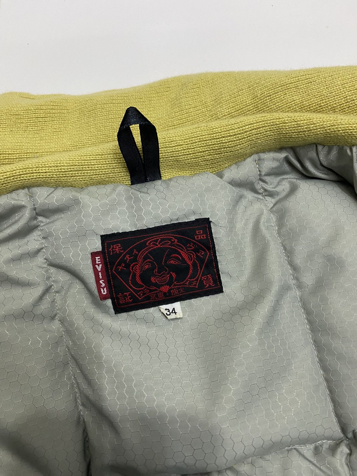 Hysteric Glamour × Sugar Cane 🔥VINTAGE EVISU JAPAN PUFFER BOMBER CROPPED JACKET Size S / US 4 / IT 40 - 11 Thumbnail