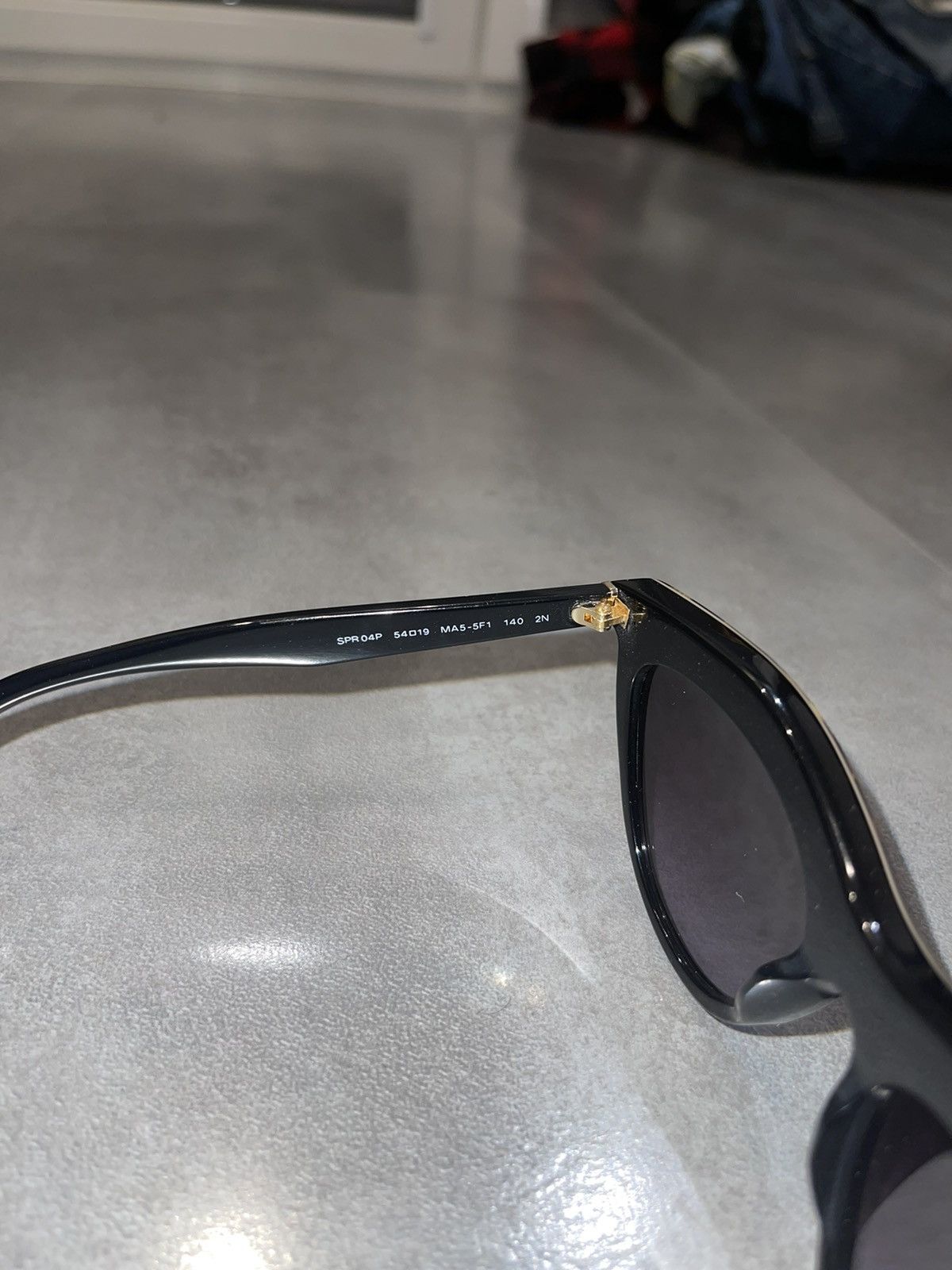 Prada Prada SPR04P MA5-5F1 Black Crystal Sunglasses Size ONE SIZE - 15 Thumbnail