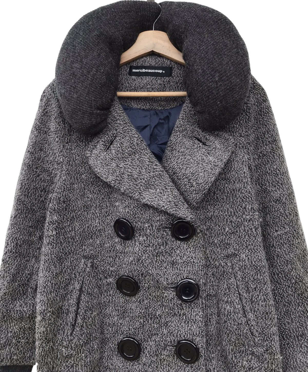 Issey Miyake DESIGNER MERCIBEAUCOUP ISSEY MIYAKE DOUBLE BREASTED JACKET Size US M / EU 48-50 / 2 - 4 Thumbnail