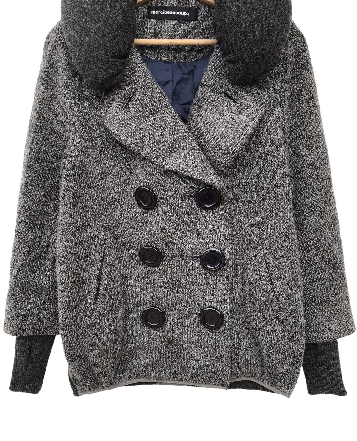 Issey Miyake DESIGNER MERCIBEAUCOUP ISSEY MIYAKE DOUBLE BREASTED JACKET Size US M / EU 48-50 / 2 - 5 Thumbnail