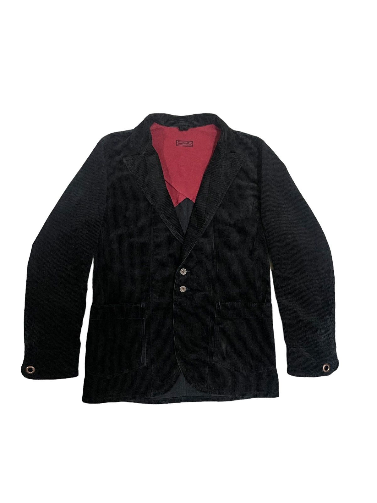 Johnbull Japanese Brand John Bull Goth Blazer Style Corduroy Jacket Size US M / EU 48-50 / 2 - 1 Thumbnail