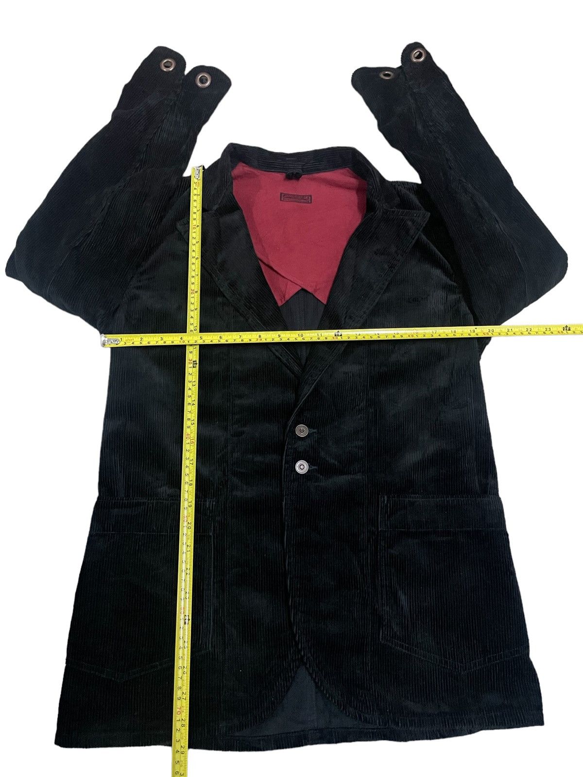 Johnbull Japanese Brand John Bull Goth Blazer Style Corduroy Jacket Size US M / EU 48-50 / 2 - 12 Thumbnail
