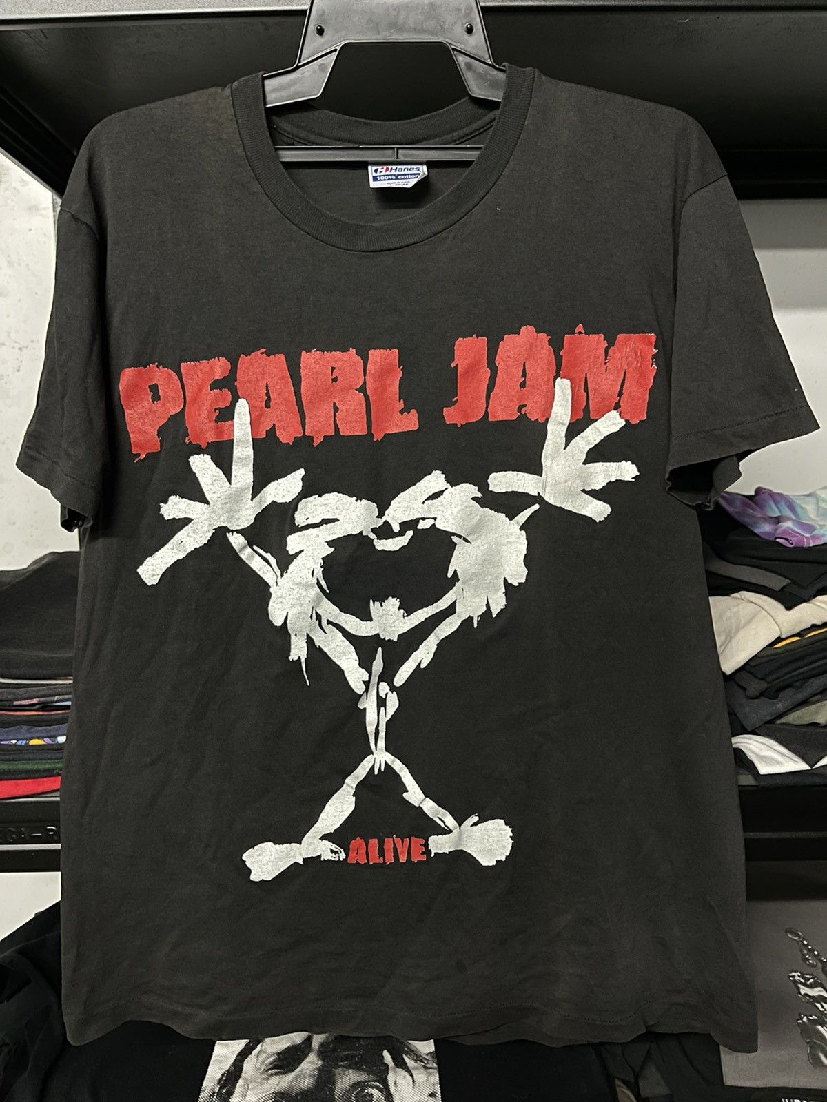Band Tees × Vintage Vintage 90s Pearl Jam Alive Promo Tee Size US M / EU 48-50 / 2 - 1 Thumbnail