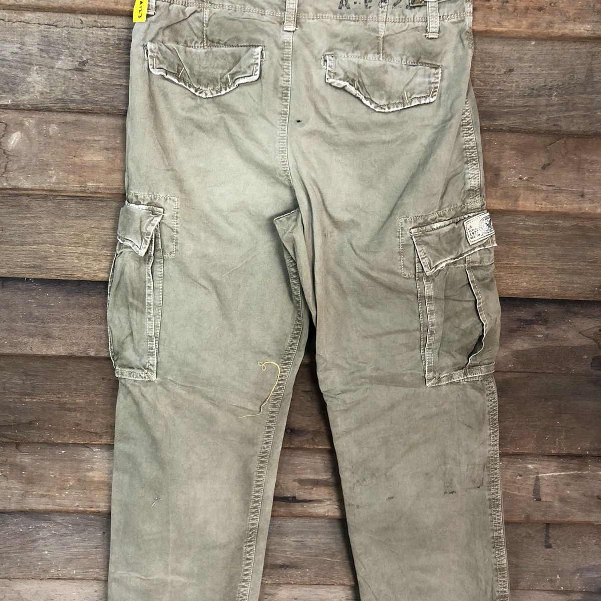 American Eagle Outfitters American Eagle Grey Multipocket Tactical Cargo Pants #A123 Size US 29 - 12 Thumbnail