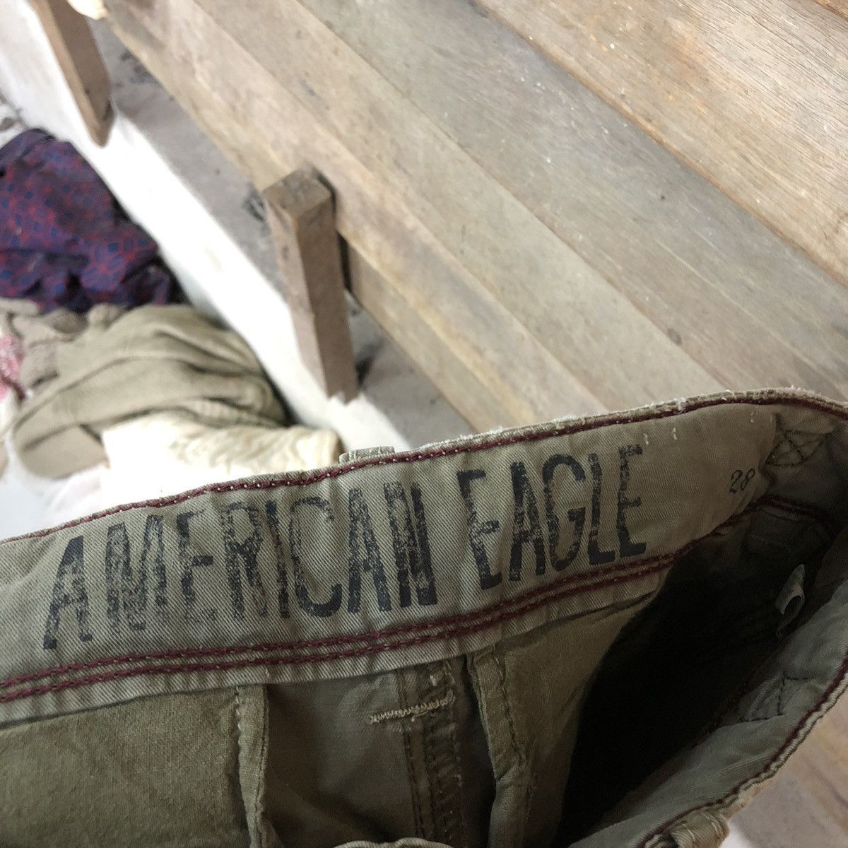 American Eagle Outfitters American Eagle Grey Multipocket Tactical Cargo Pants #A123 Size US 29 - 15 Thumbnail
