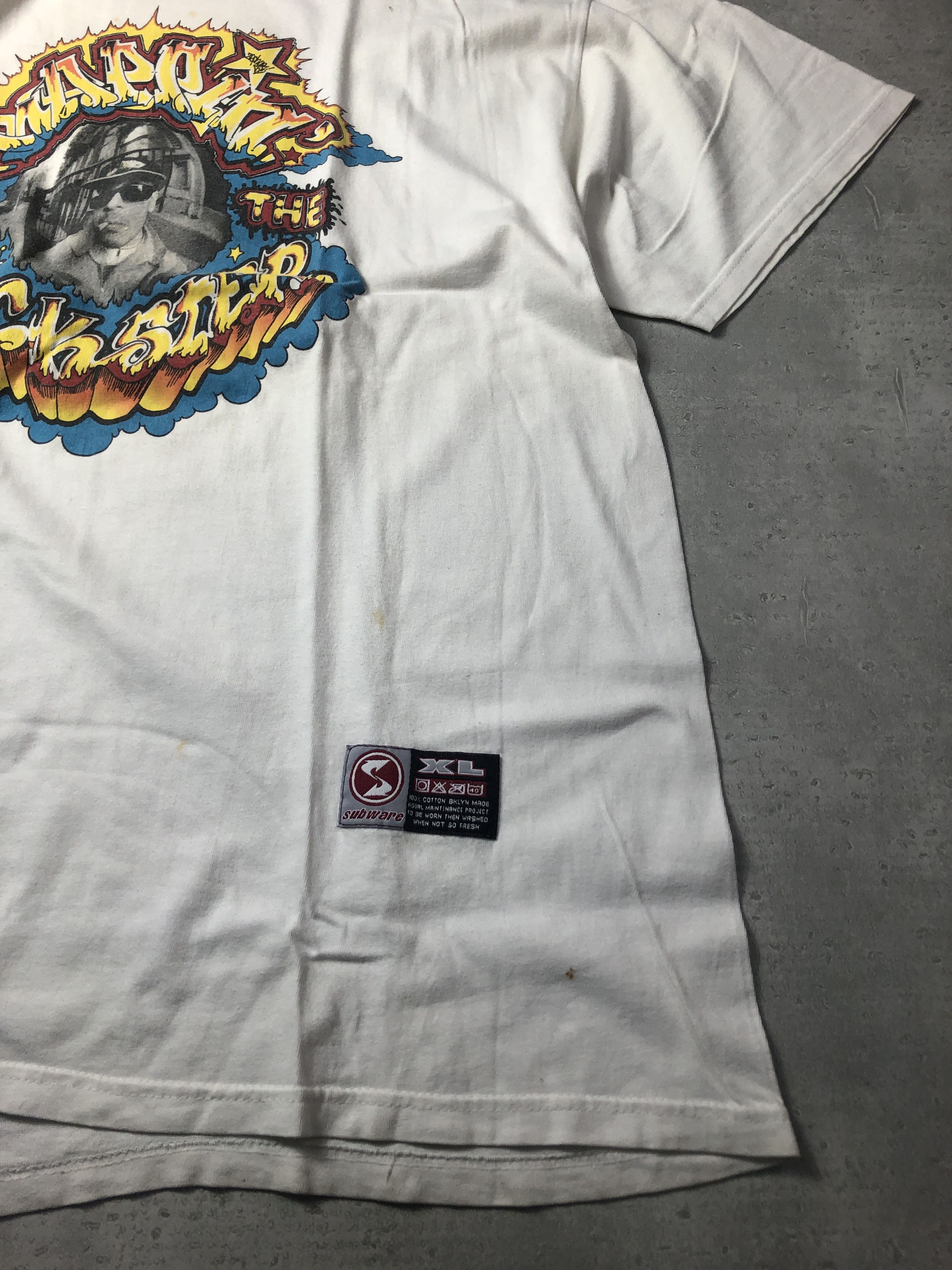 Japanese Brand graphic t-shirt tee 29372 - 877 75 Size US XL / EU 56 / 4 - 4 Thumbnail
