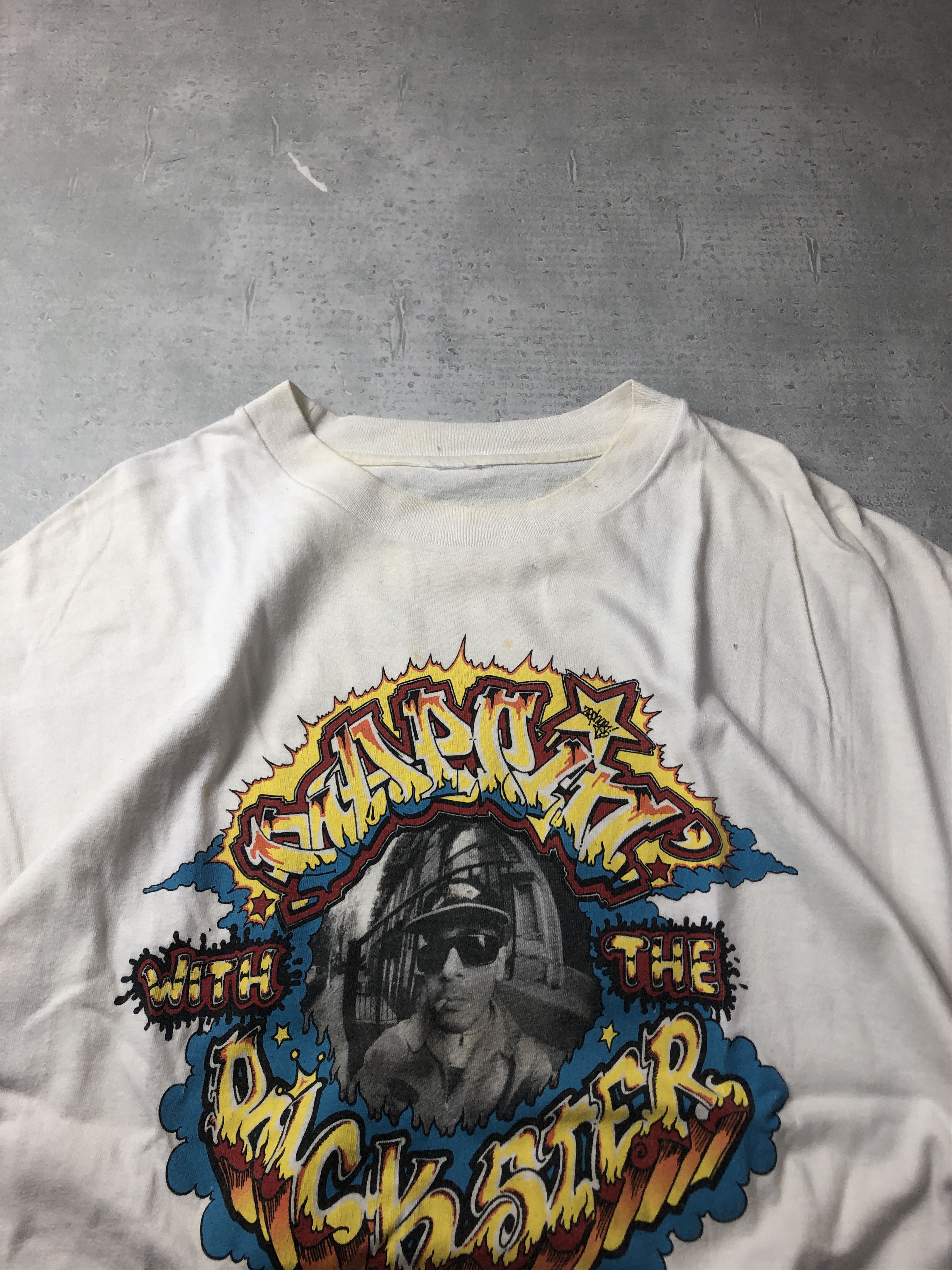 Japanese Brand graphic t-shirt tee 29372 - 877 75 Size US XL / EU 56 / 4 - 3 Thumbnail