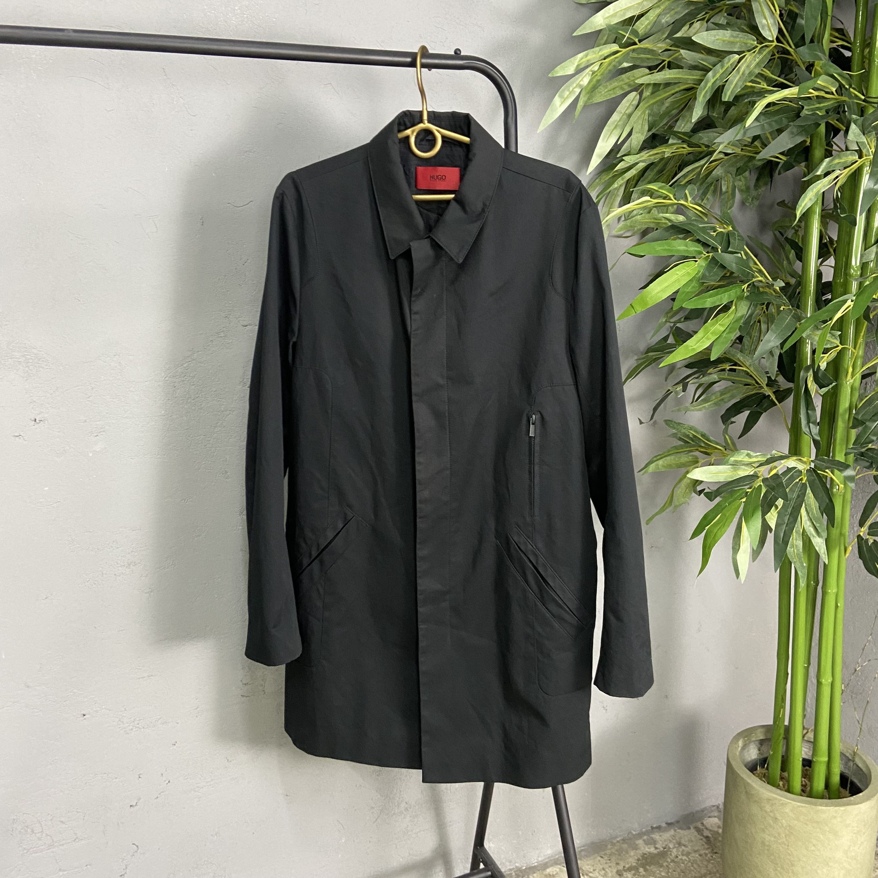 Hugo Boss MADE IN UKRAINE 1990s ARCHIVE HUGO BOSS TRENCH COAT JACKET Size US M / EU 48-50 / 2 - 2 Thumbnail