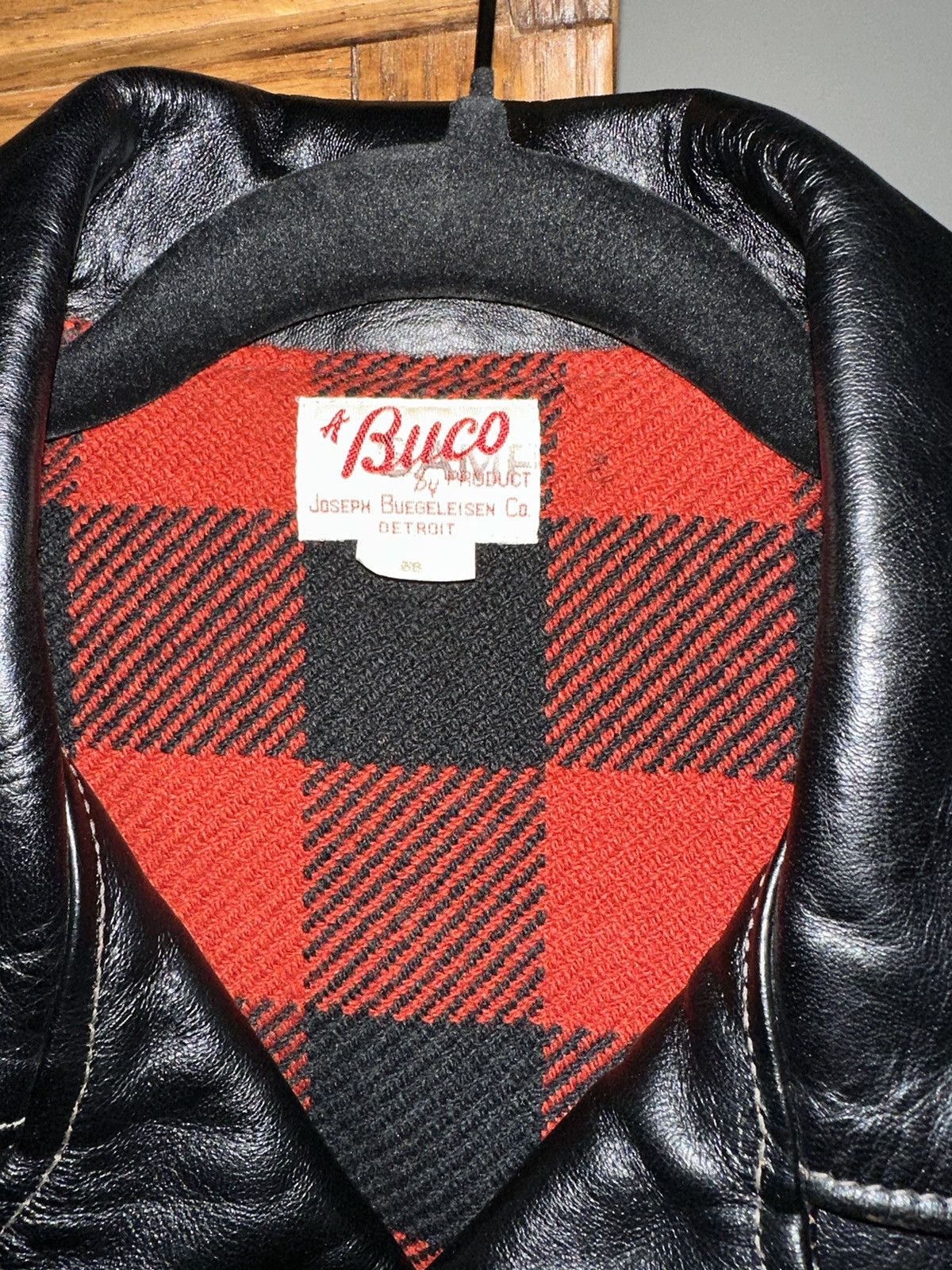The Real McCoy's Buco JH-1 Horsehide Leather Jacket Size US M / EU 48-50 / 2 - 3 Thumbnail