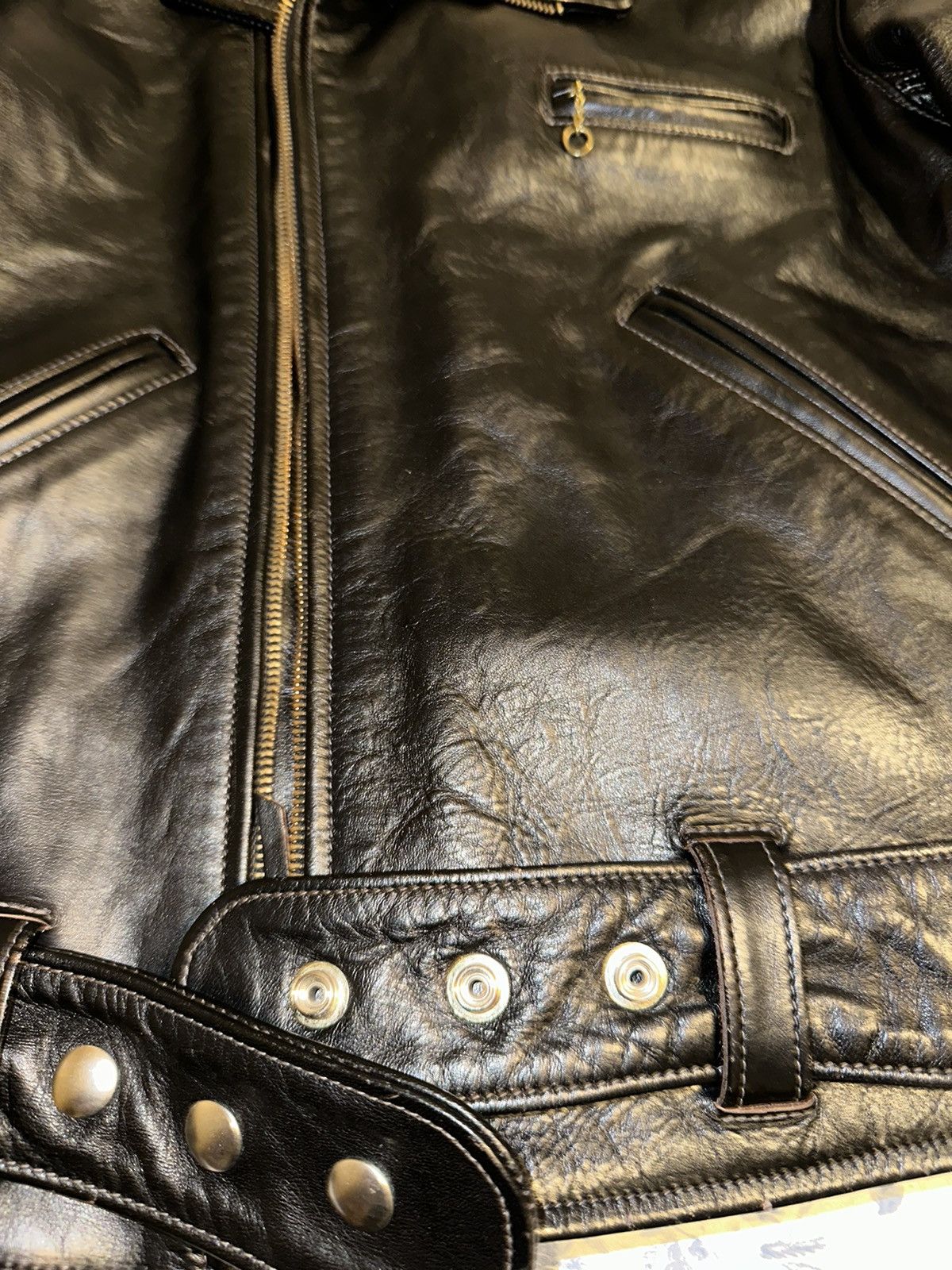 The Real McCoy's Buco JH-1 Horsehide Leather Jacket Size US M / EU 48-50 / 2 - 9 Thumbnail