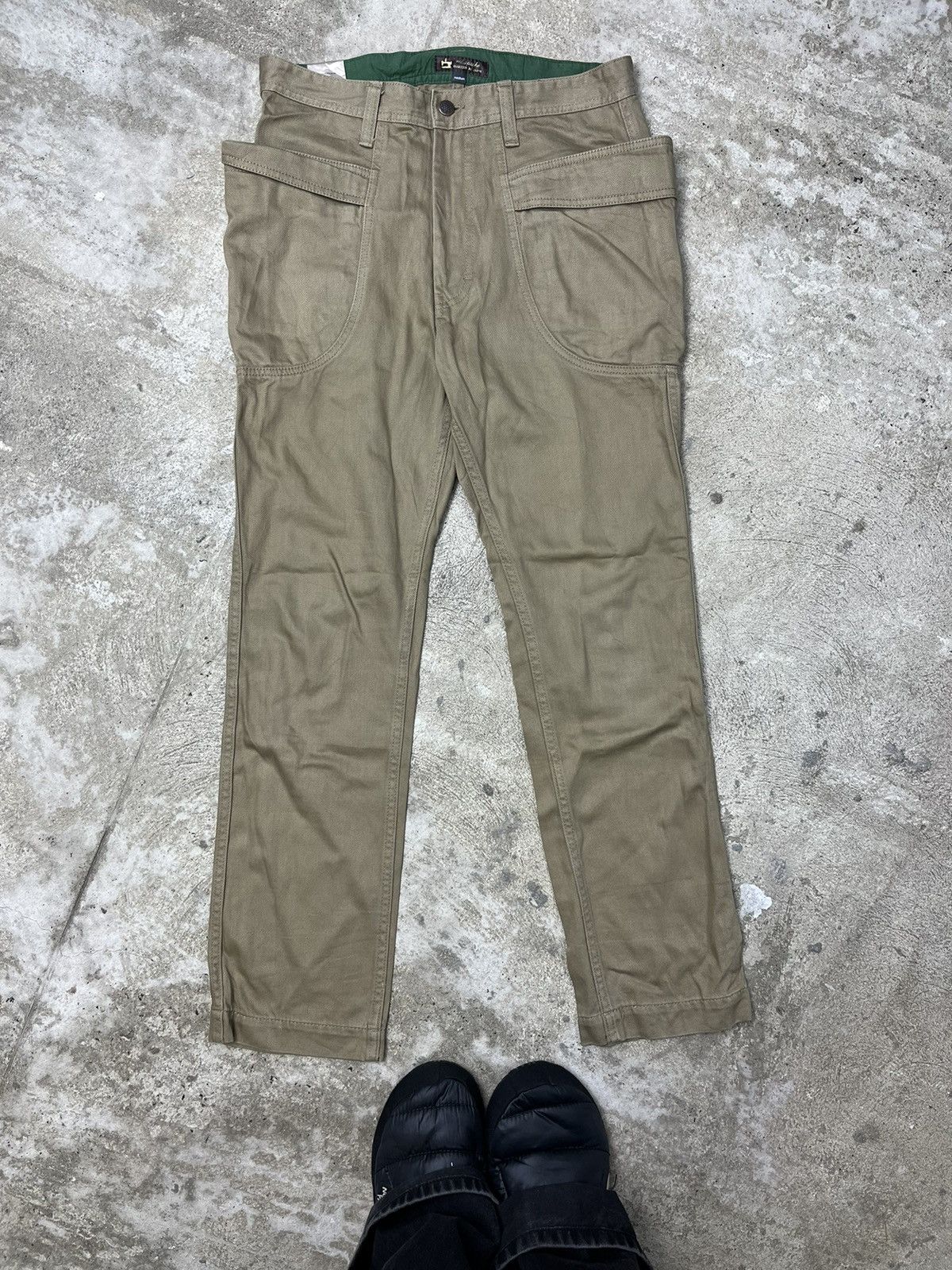 Designer MC APACHE JAPAN ARCHIVE MULTIPOCKET BONDAGE PANTS 3195 Size US 32 / EU 48 - 1 Thumbnail
