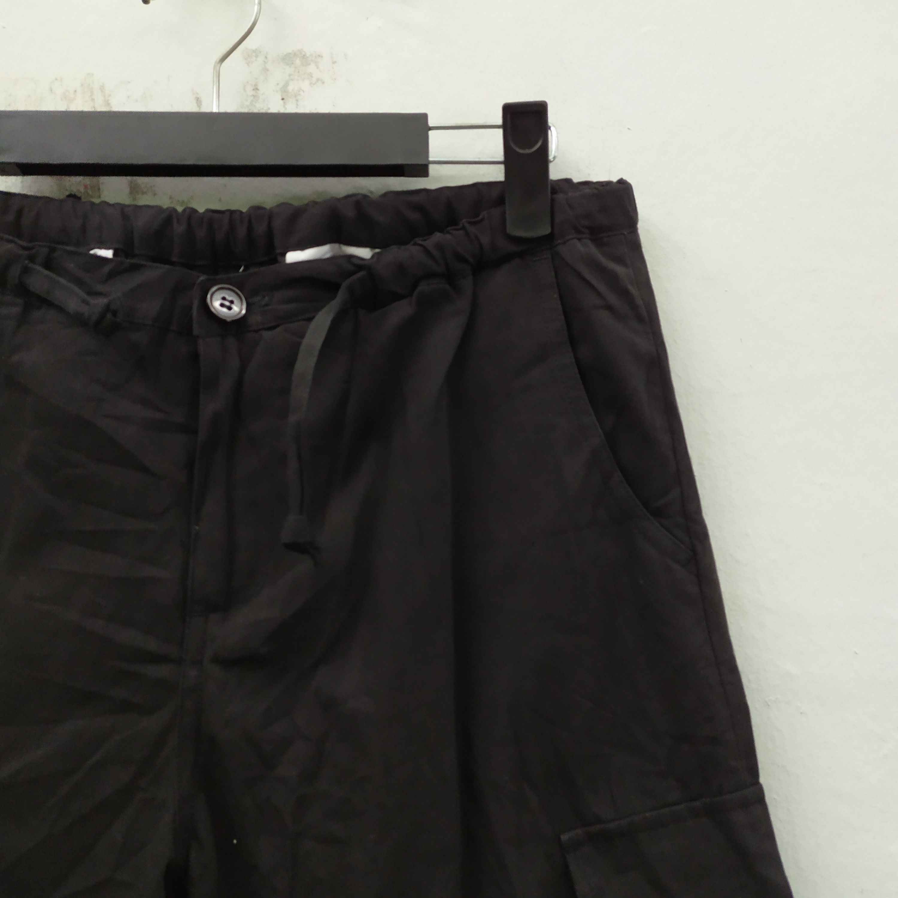 Japanese Brand TRIPLE YUND BLACK CARGO PANTS/TACTICAL PANTS Size US 26 / EU 42 - 5 Thumbnail