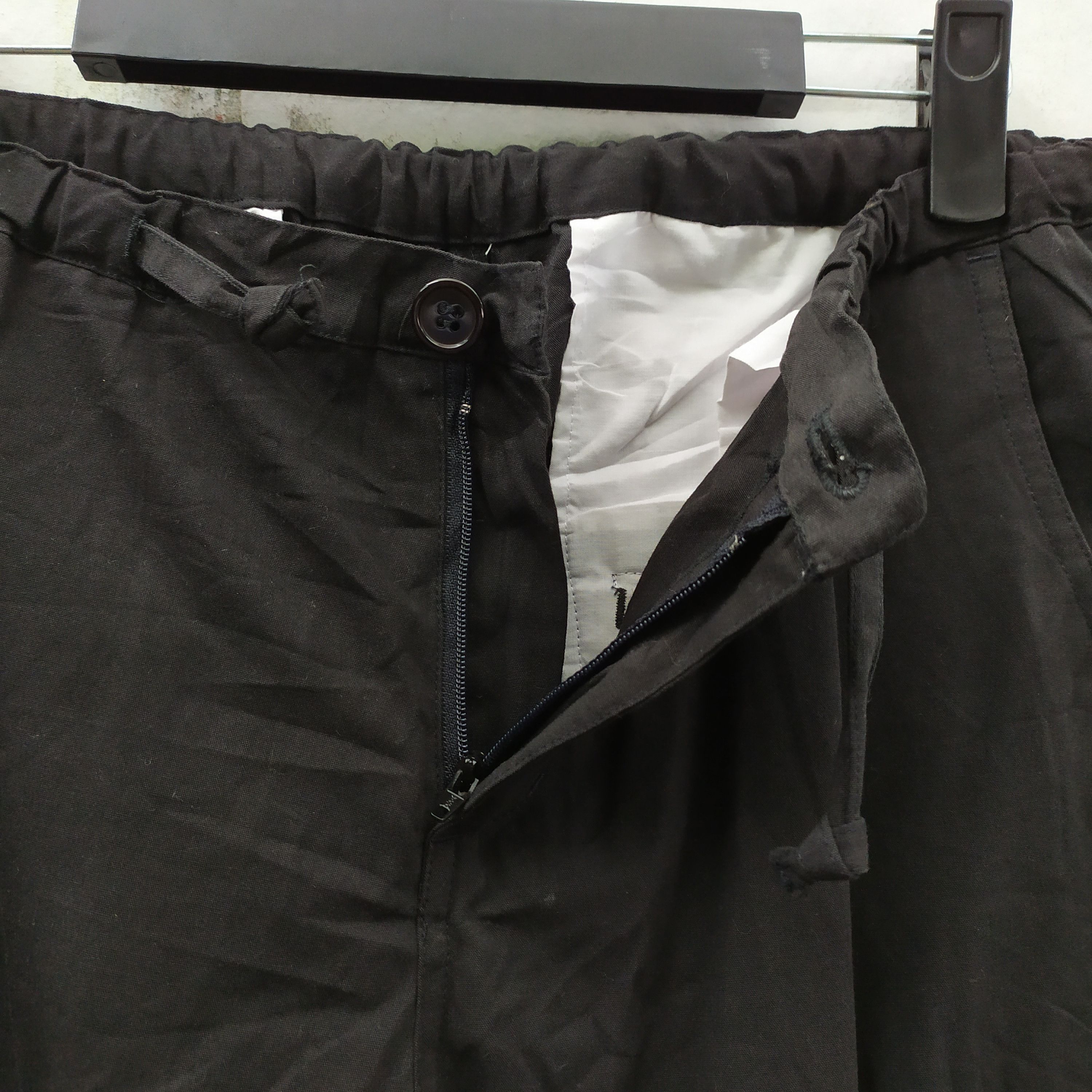 Japanese Brand TRIPLE YUND BLACK CARGO PANTS/TACTICAL PANTS Size US 26 / EU 42 - 10 Thumbnail