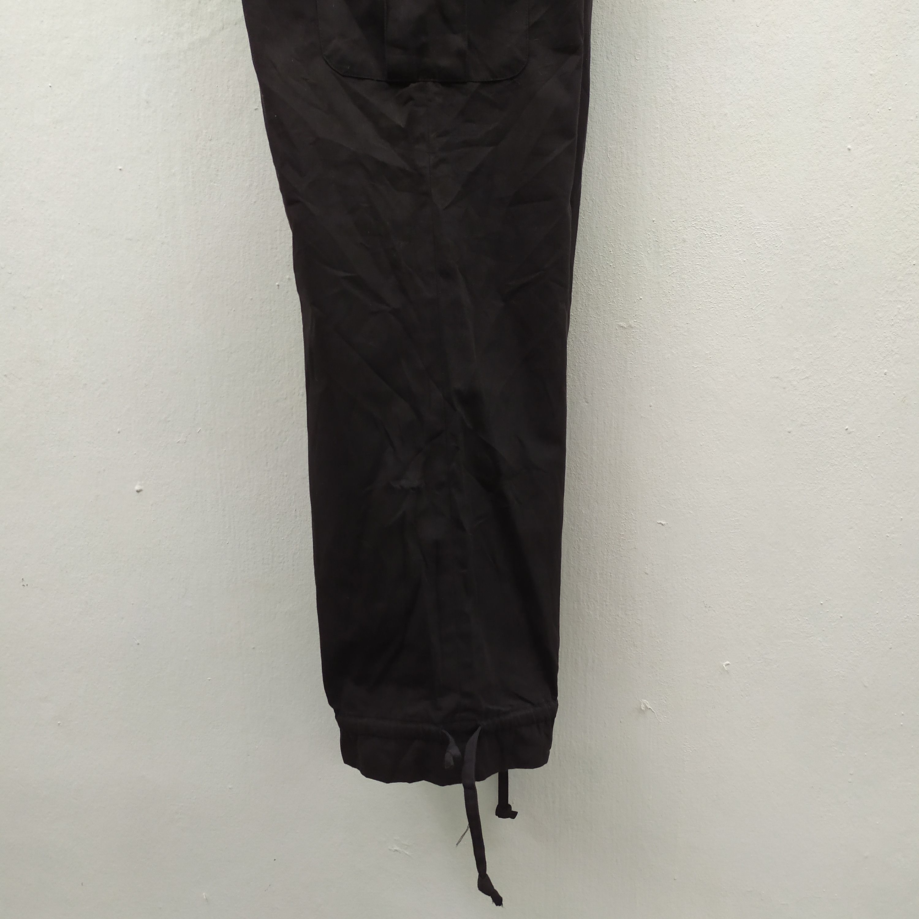 Japanese Brand TRIPLE YUND BLACK CARGO PANTS/TACTICAL PANTS Size US 26 / EU 42 - 7 Thumbnail