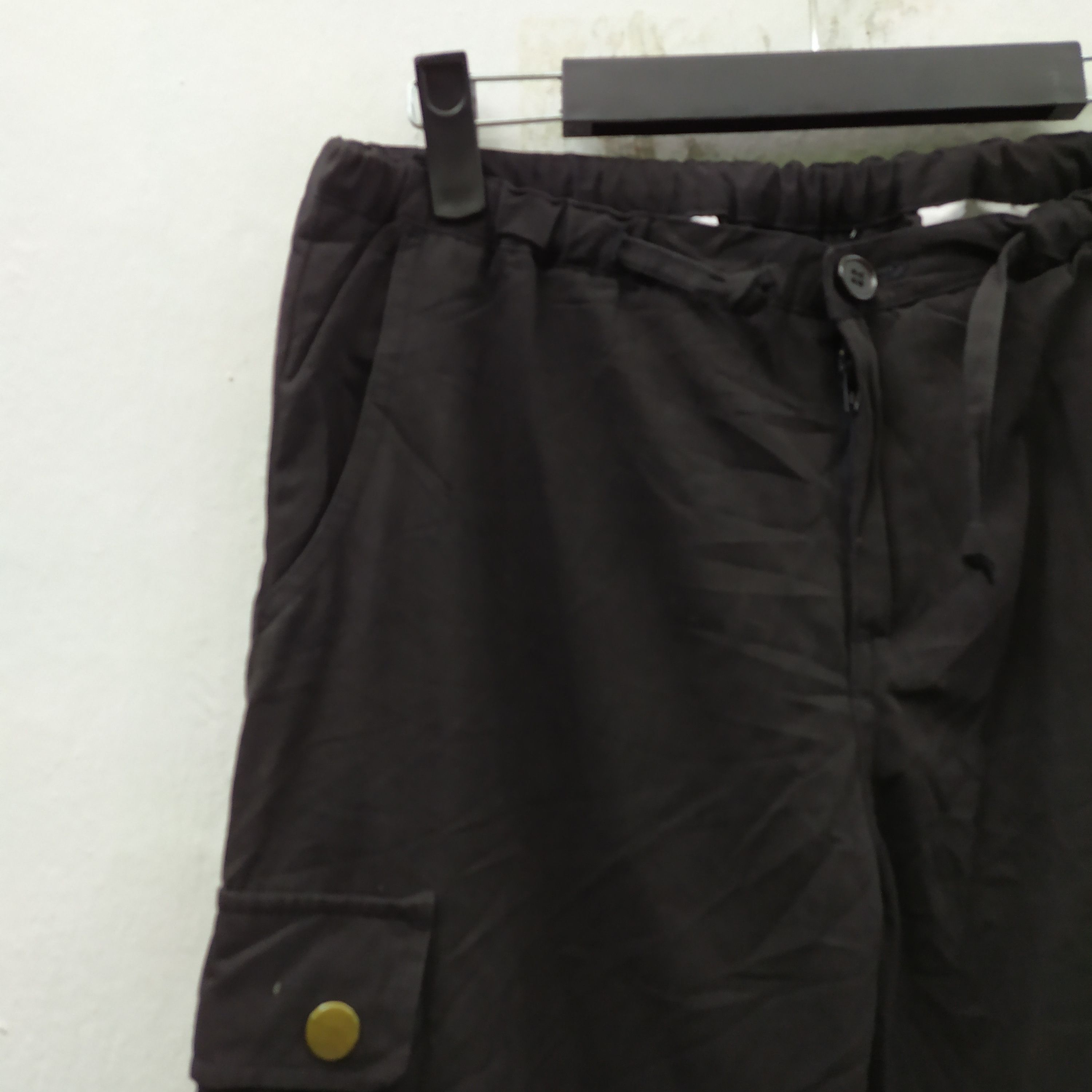 Japanese Brand TRIPLE YUND BLACK CARGO PANTS/TACTICAL PANTS Size US 26 / EU 42 - 6 Thumbnail