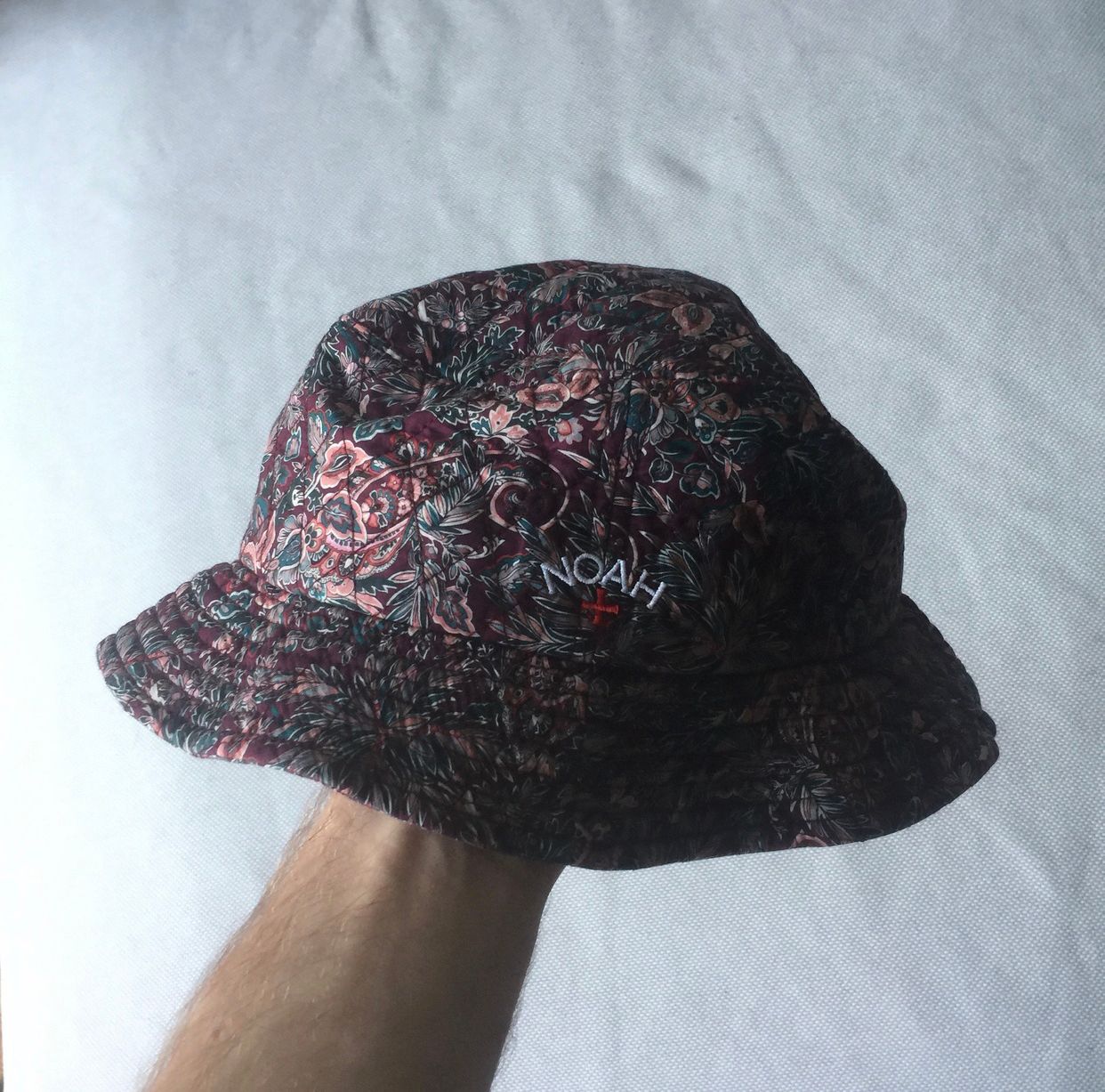 Pre-owned Noah Quilted Liberty Bucket Hat In Floral