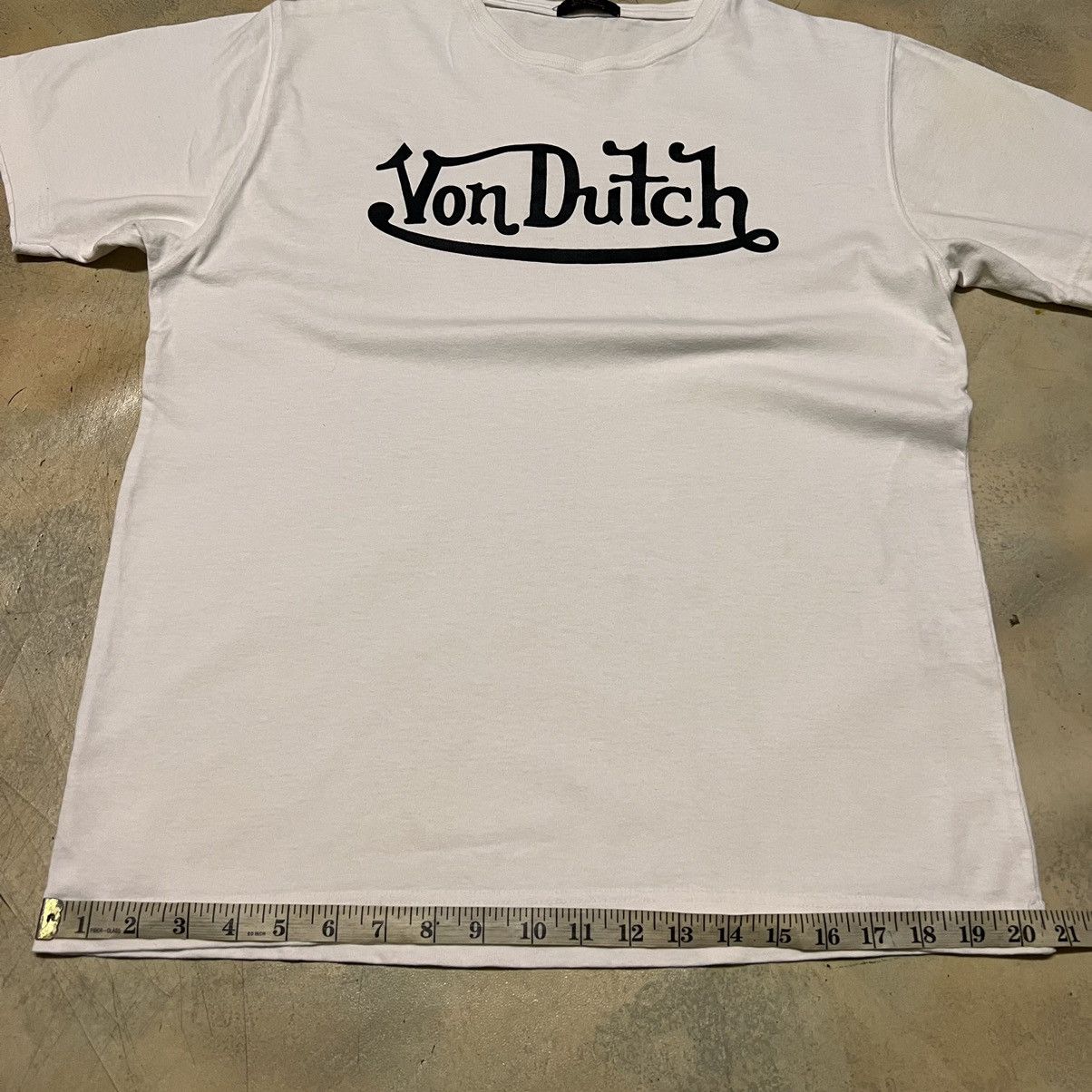 Von Dutch Von Dutch T Shirt Big Logo Size US L / EU 52-54 / 3 - 9 Thumbnail