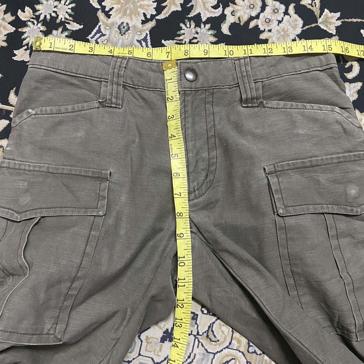 Japanese Brand Japanese Brand ROSSO Cargo Flare Pants Zipper Size 29" - 20 Thumbnail