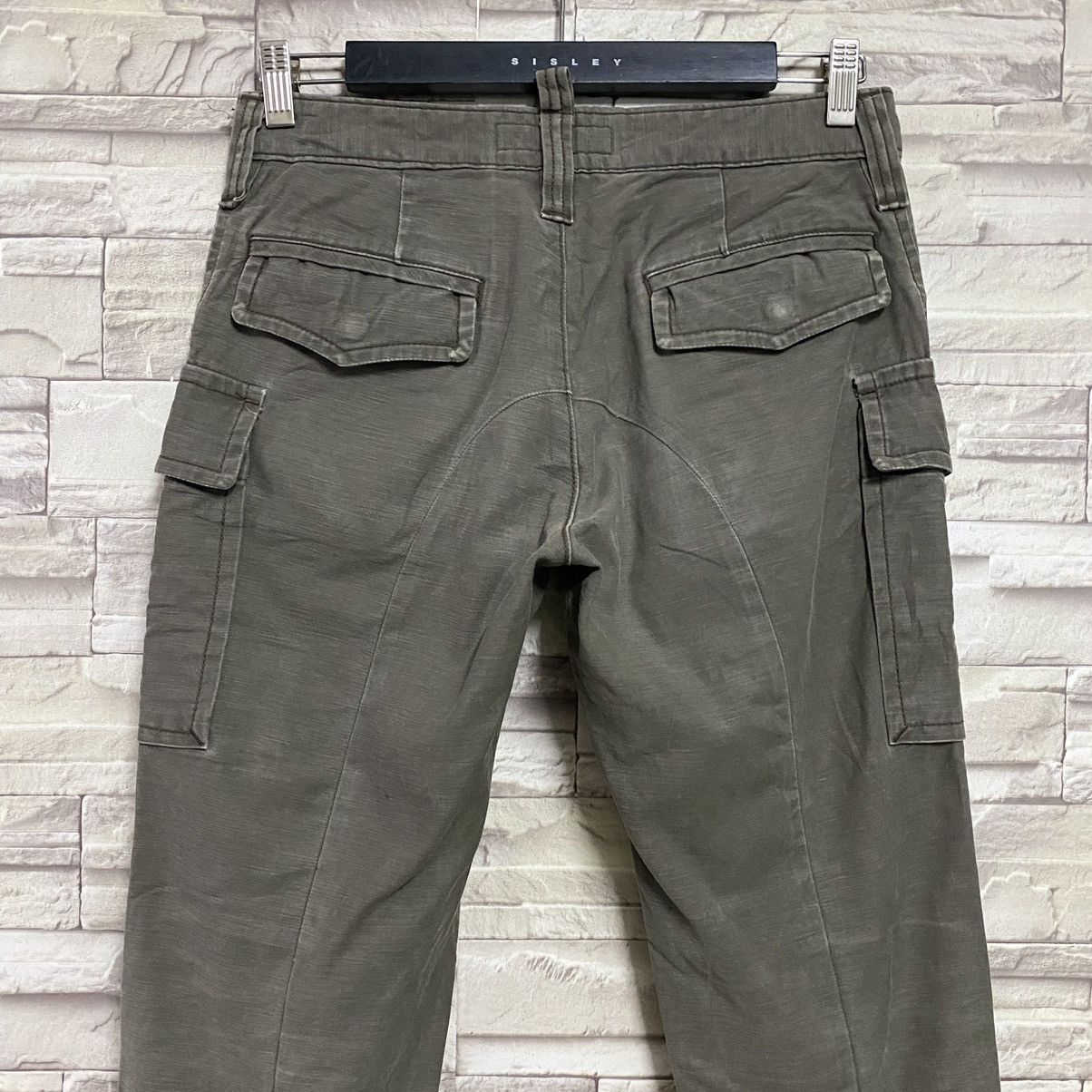 Japanese Brand Japanese Brand ROSSO Cargo Flare Pants Zipper Size 29" - 12 Thumbnail