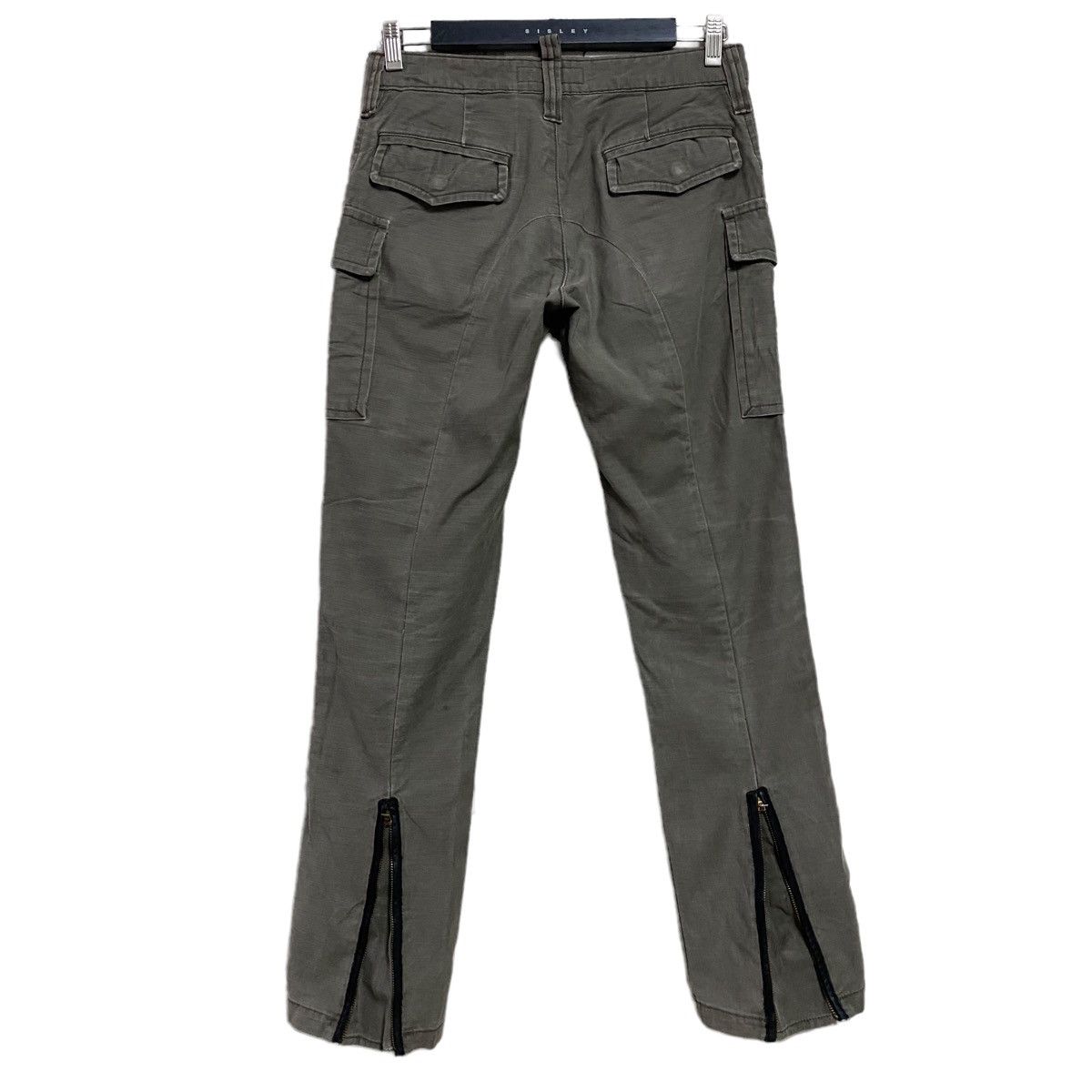 Japanese Brand Japanese Brand ROSSO Cargo Flare Pants Zipper Size 29" - 1 Thumbnail