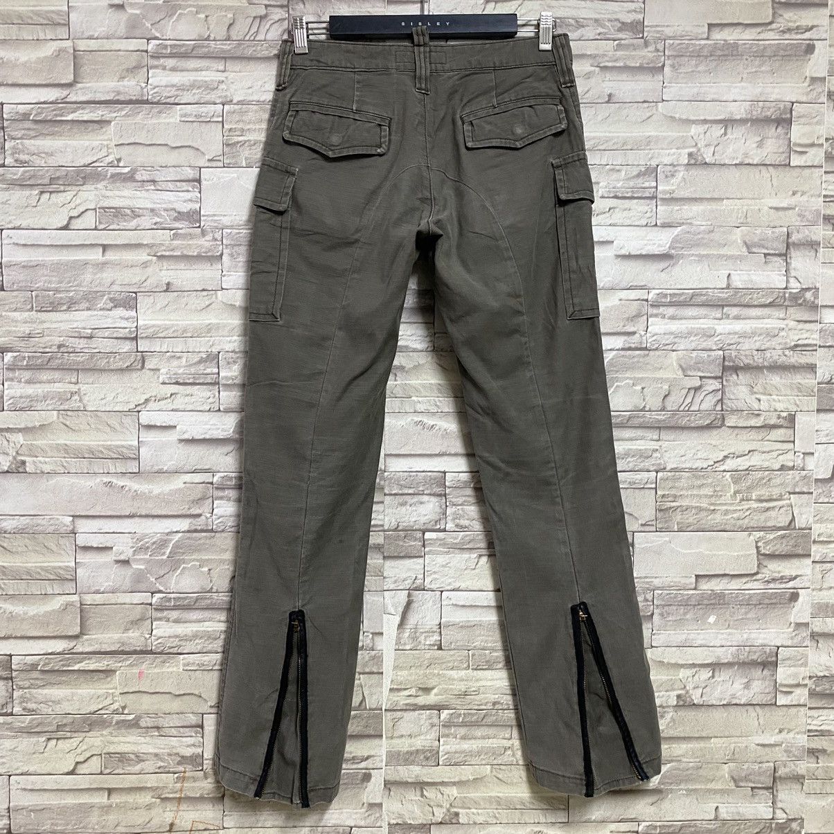 Japanese Brand Japanese Brand ROSSO Cargo Flare Pants Zipper Size 29" - 11 Thumbnail