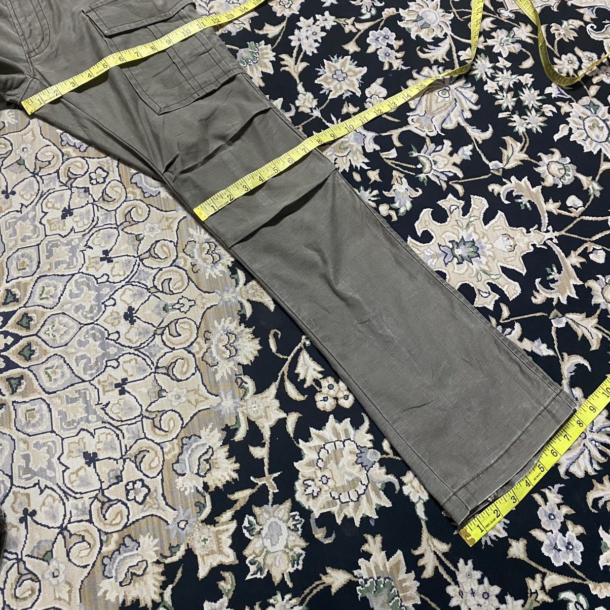 Japanese Brand Japanese Brand ROSSO Cargo Flare Pants Zipper Size 29" - 22 Thumbnail