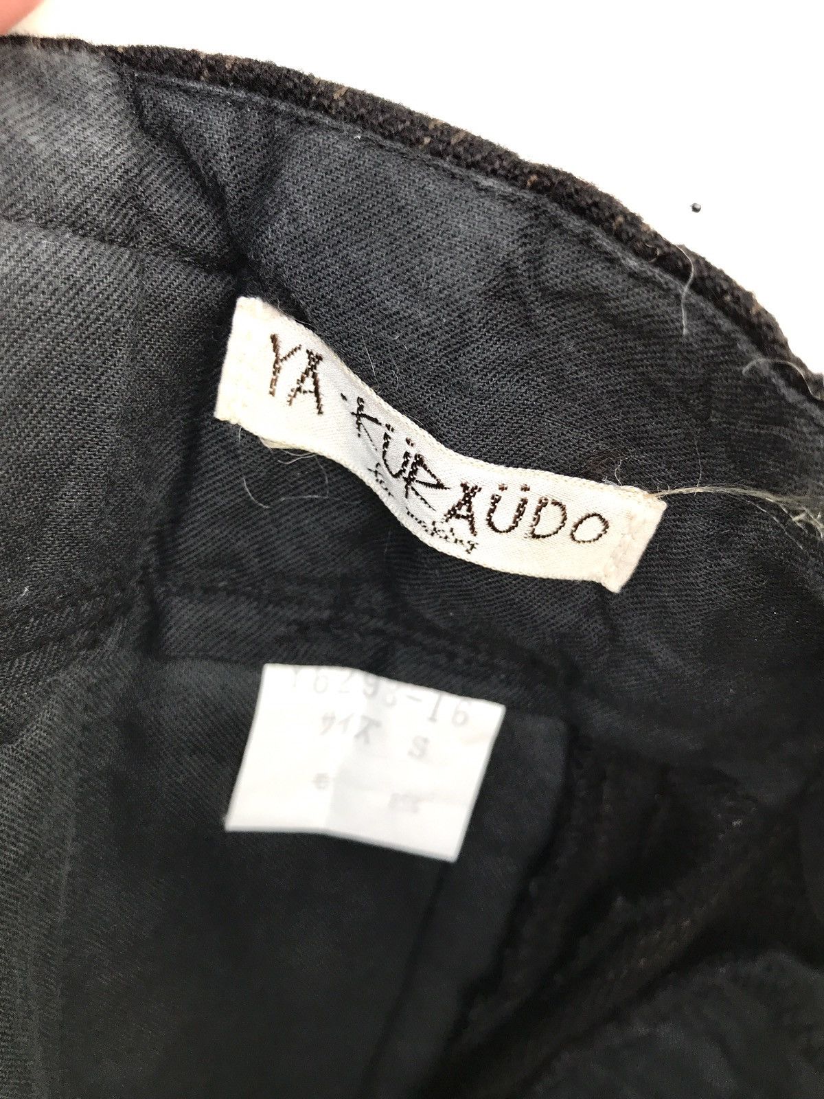 Japanese Brand Japanese Brand Ya Kuraudo Wool Stripes Yohji Yamamoto Style Size US 26 / EU 42 - 8 Thumbnail