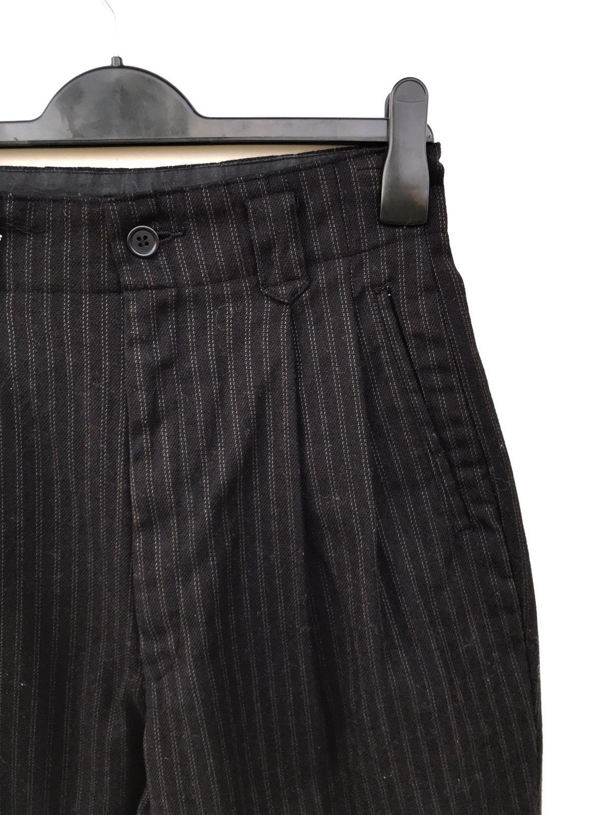 Japanese Brand Japanese Brand Ya Kuraudo Wool Stripes Yohji Yamamoto Style Size US 26 / EU 42 - 5 Thumbnail