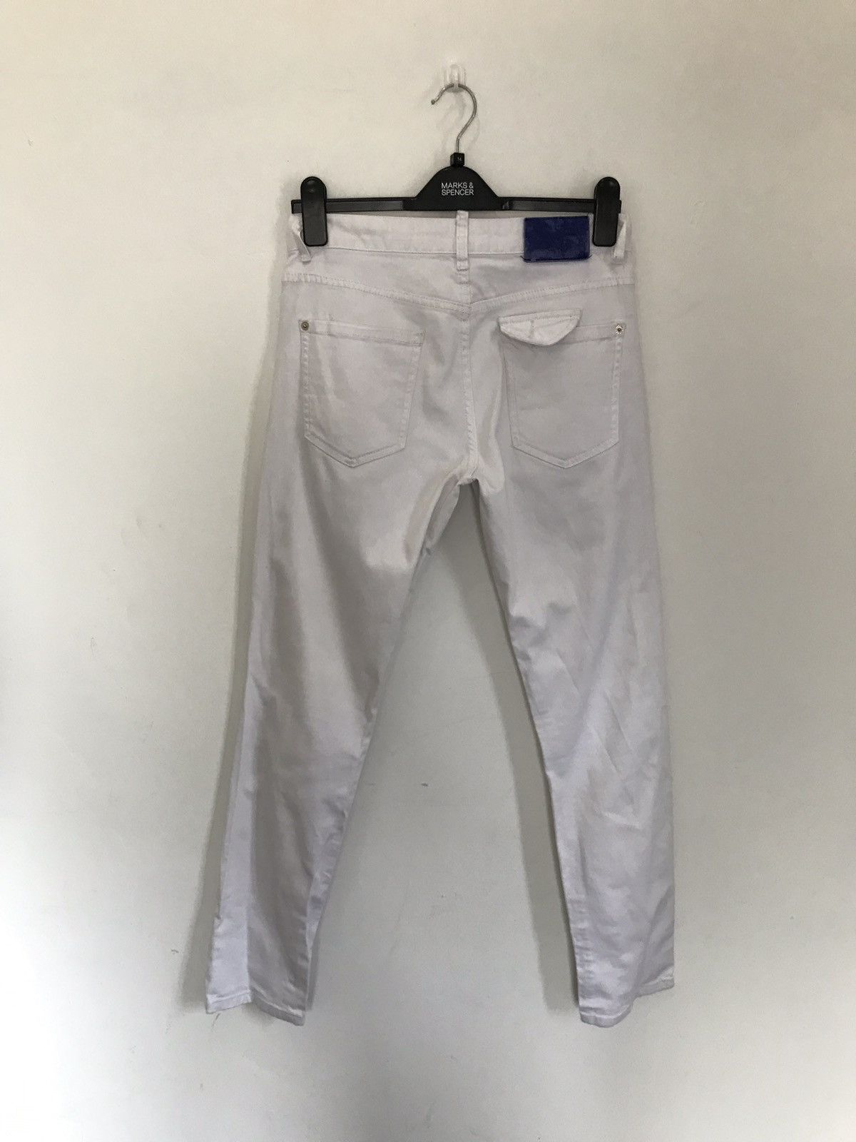 Dsquared2 Vintage Dsquared2 White Cotton Pants Nice Design Size US 30 / EU 46 - 3 Thumbnail