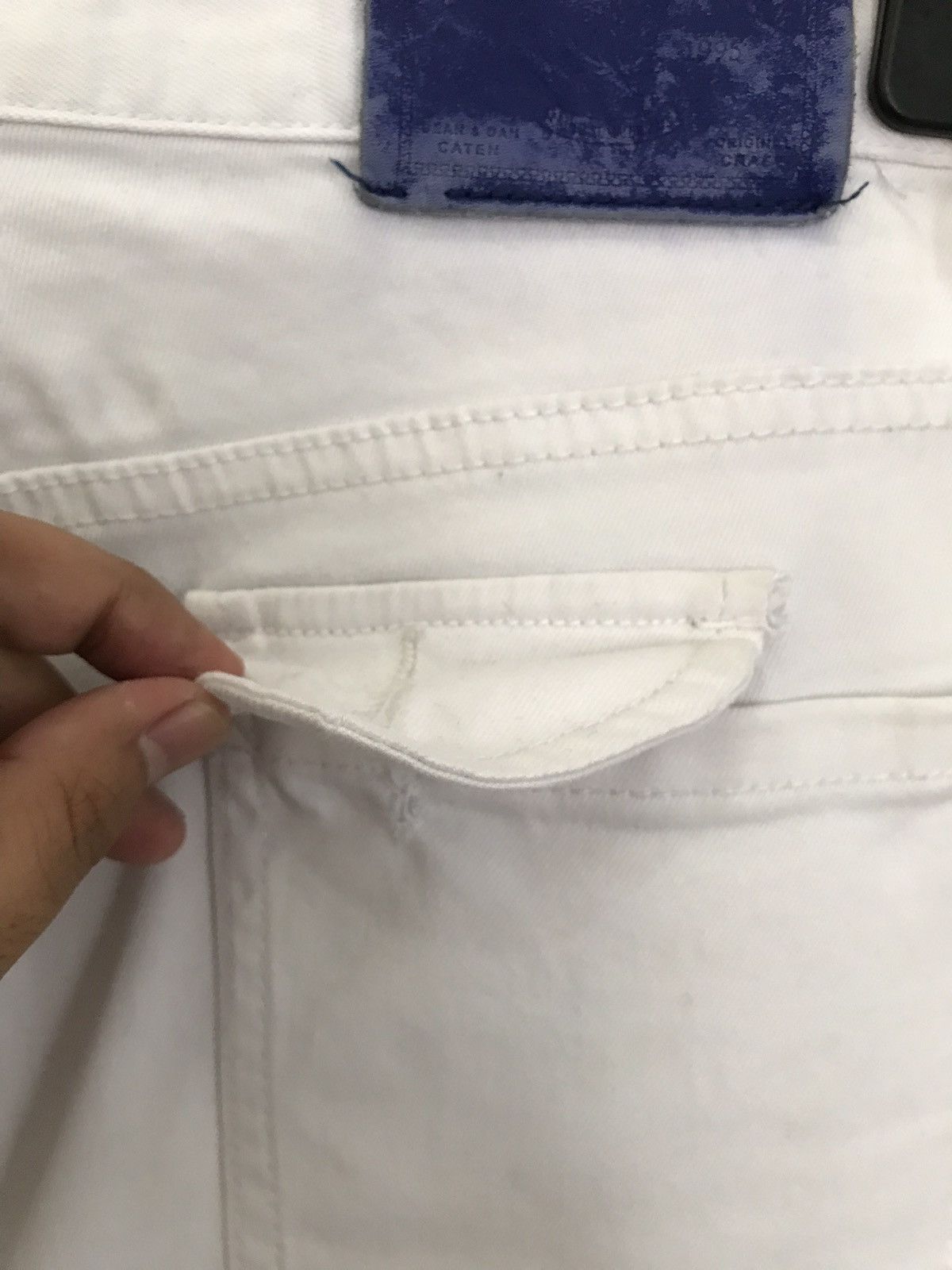 Dsquared2 Vintage Dsquared2 White Cotton Pants Nice Design Size US 30 / EU 46 - 12 Thumbnail