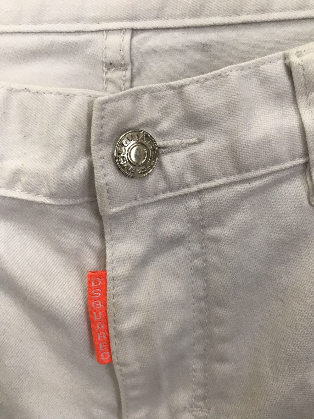 Dsquared2 Vintage Dsquared2 White Cotton Pants Nice Design Size US 30 / EU 46 - 13 Thumbnail