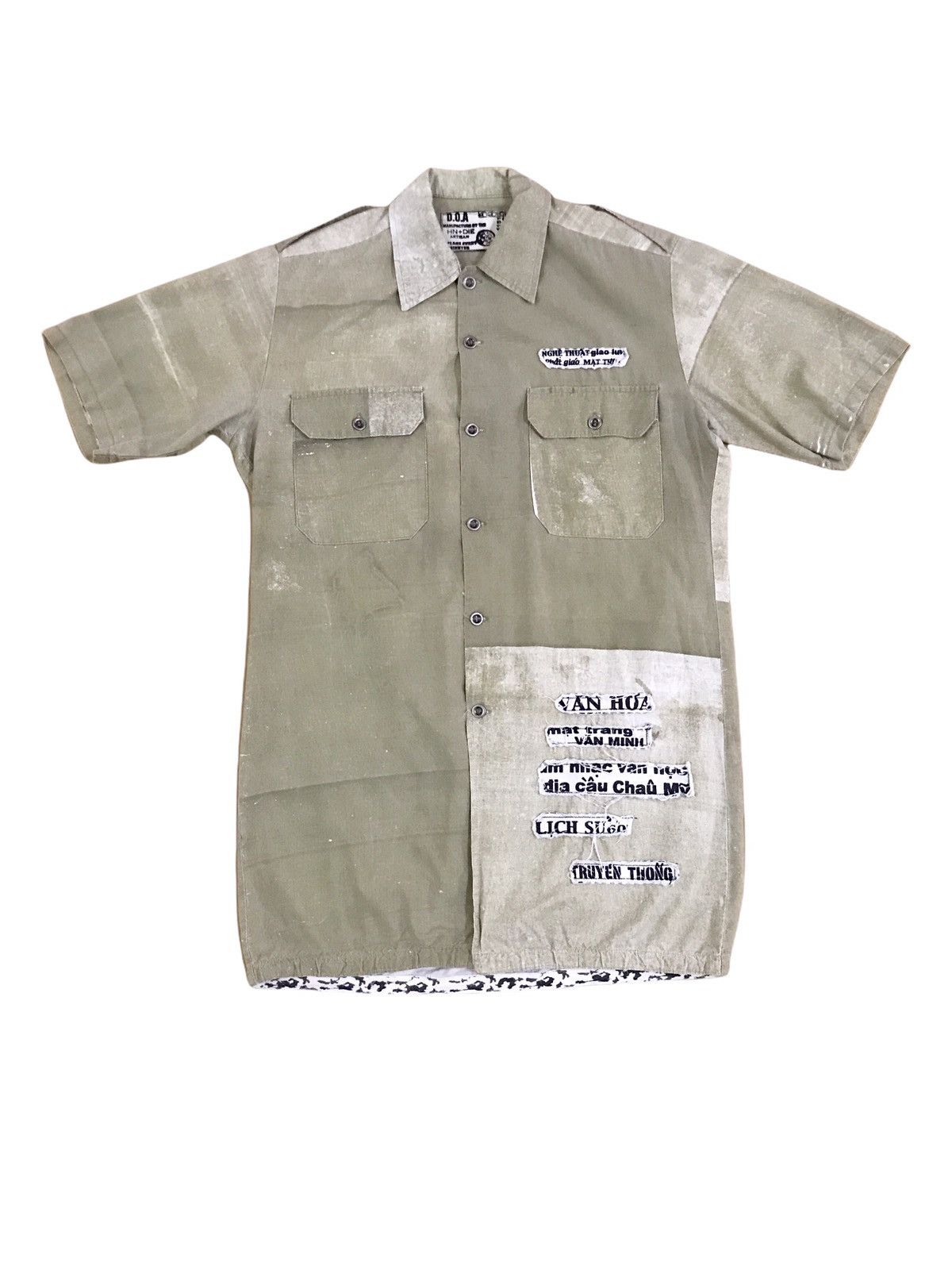 Japanese Brand × Seditionaries Japanese Brand D.O.A Seditionaries Shirt The Clash Style Size US S / EU 44-46 / 1 - 1 Thumbnail