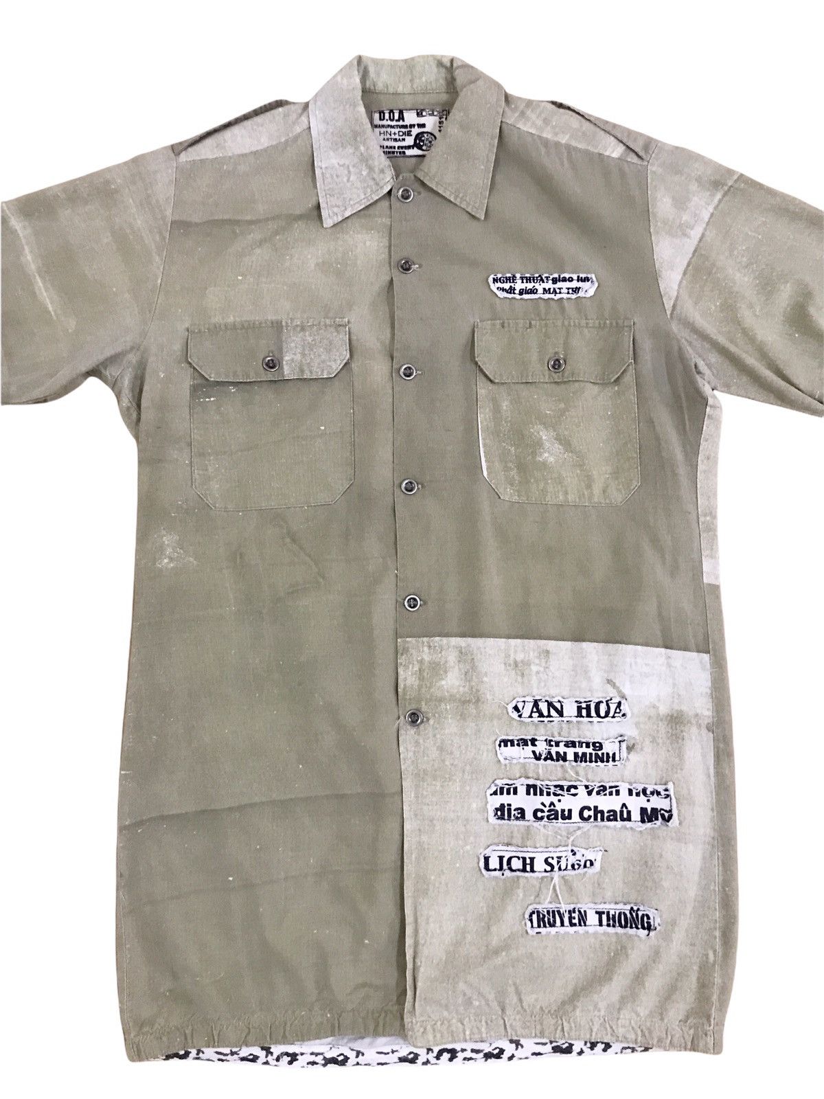 Japanese Brand × Seditionaries Japanese Brand D.O.A Seditionaries Shirt The Clash Style Size US S / EU 44-46 / 1 - 3 Thumbnail