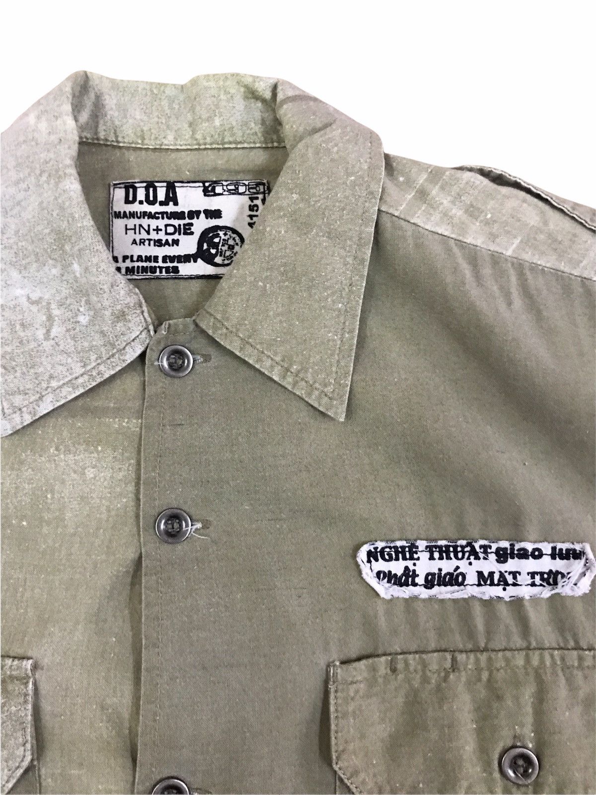 Japanese Brand × Seditionaries Japanese Brand D.O.A Seditionaries Shirt The Clash Style Size US S / EU 44-46 / 1 - 5 Thumbnail