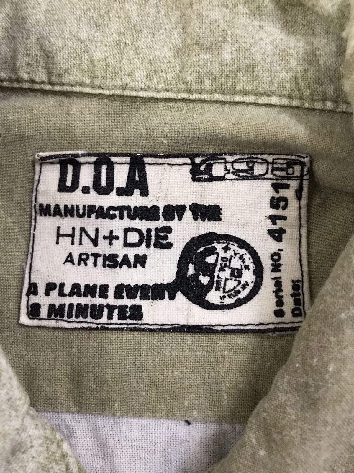 Japanese Brand × Seditionaries Japanese Brand D.O.A Seditionaries Shirt The Clash Style Size US S / EU 44-46 / 1 - 8 Thumbnail