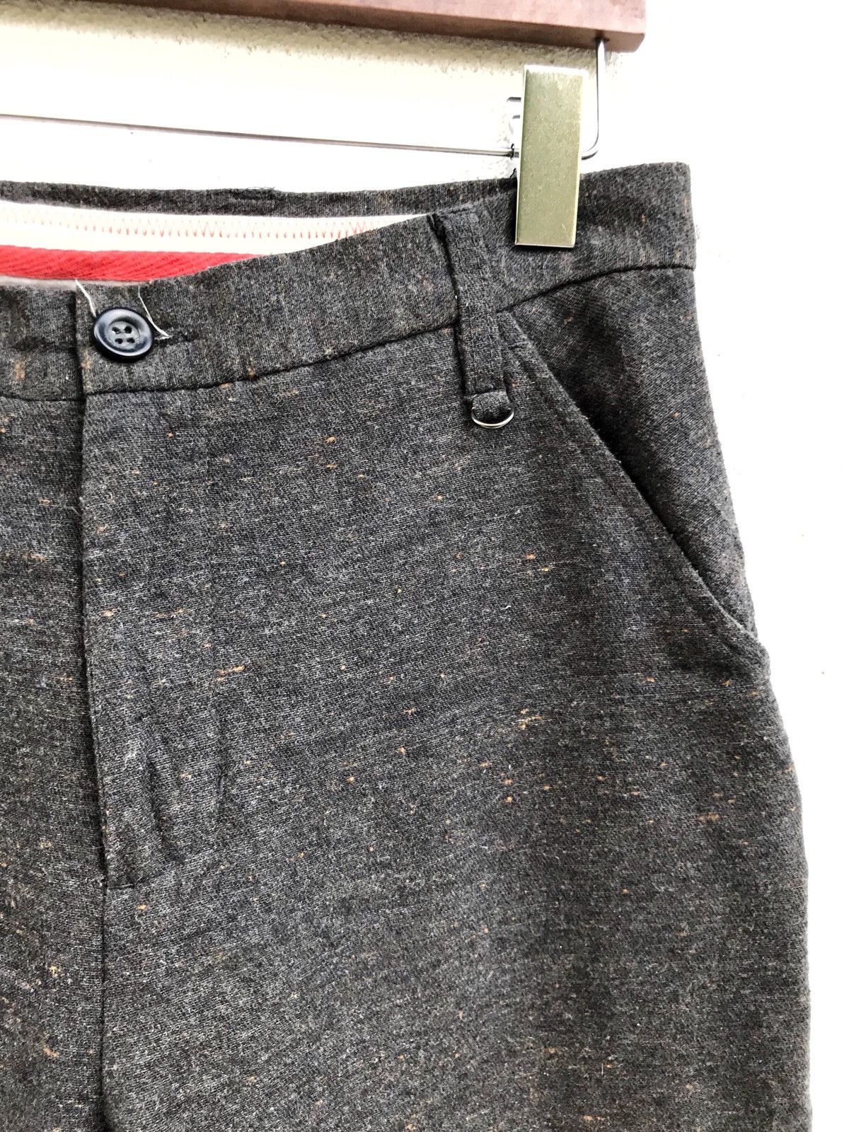 Japanese Brand Japanese Brand Simplirite Plus Boiled Wool Trousers Pants Size US 30 / EU 46 - 2 Thumbnail