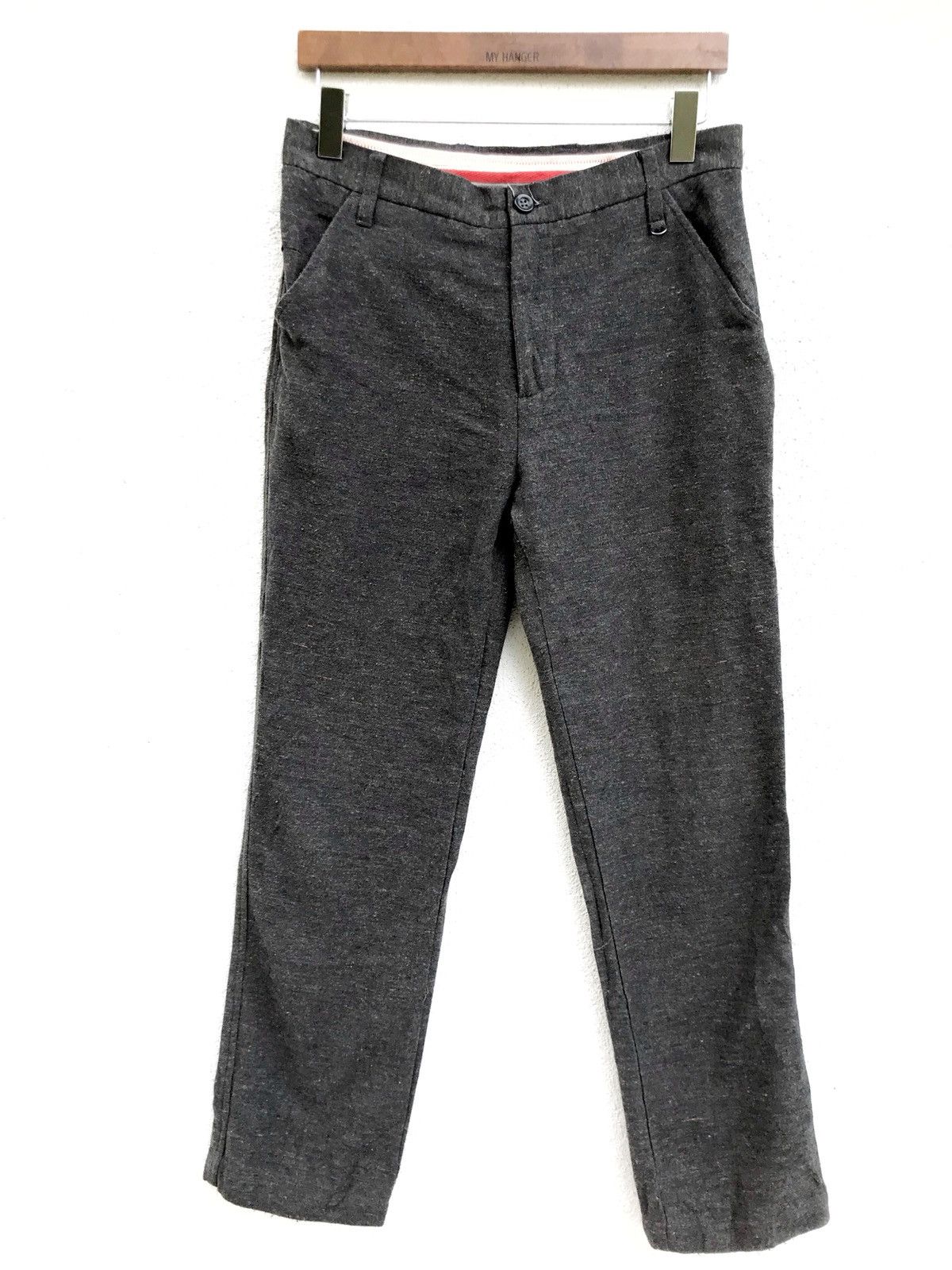 Japanese Brand Japanese Brand Simplirite Plus Boiled Wool Trousers Pants Size US 30 / EU 46 - 1 Thumbnail