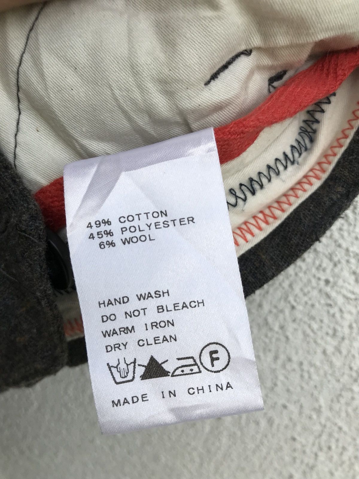Japanese Brand Japanese Brand Simplirite Plus Boiled Wool Trousers Pants Size US 30 / EU 46 - 11 Thumbnail